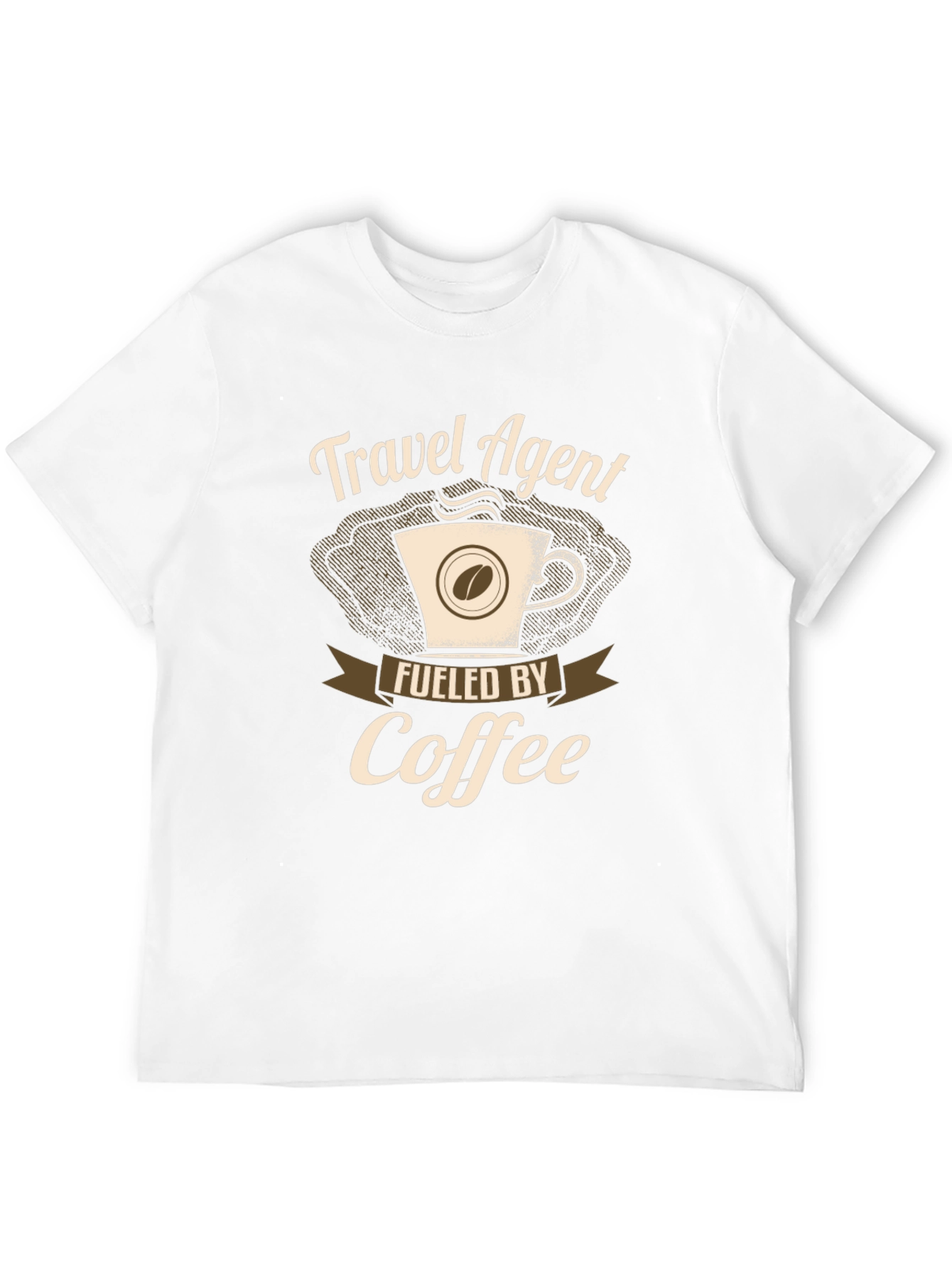 Travel Agent Fueled By Coffee T-Shirt