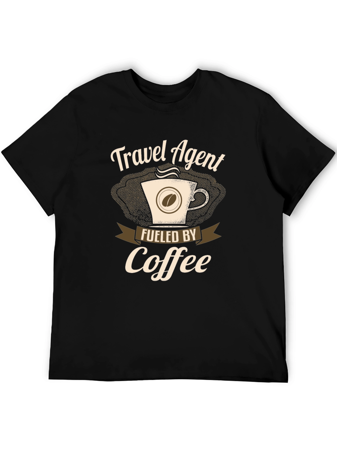 Travel Agent Fueled By Coffee T-Shirt