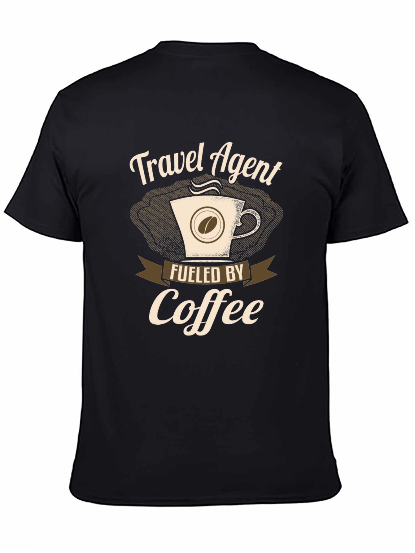 Travel Agent Fueled By Coffee T-Shirt