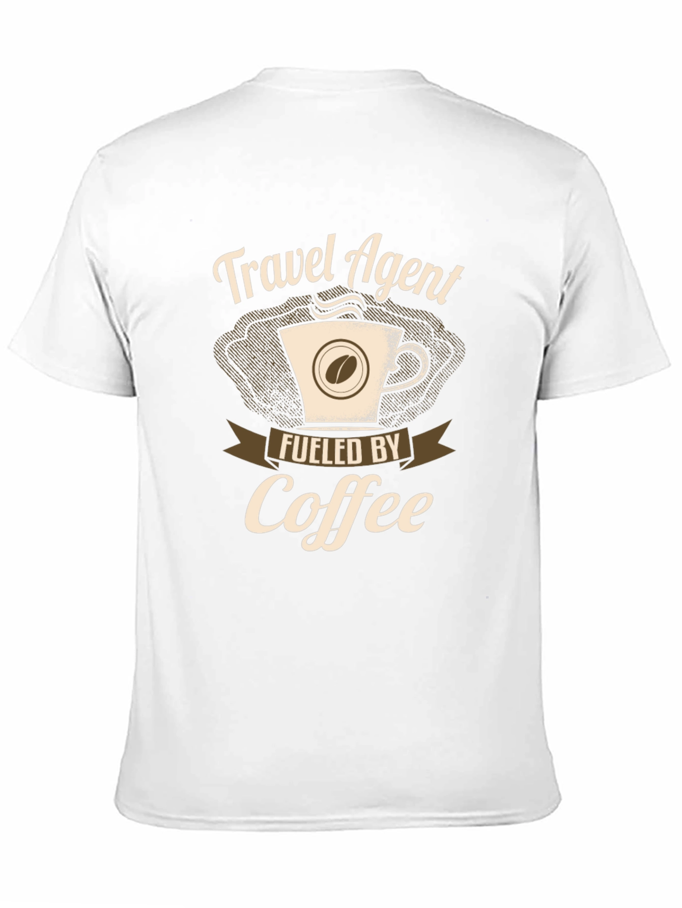 Travel Agent Fueled By Coffee T-Shirt