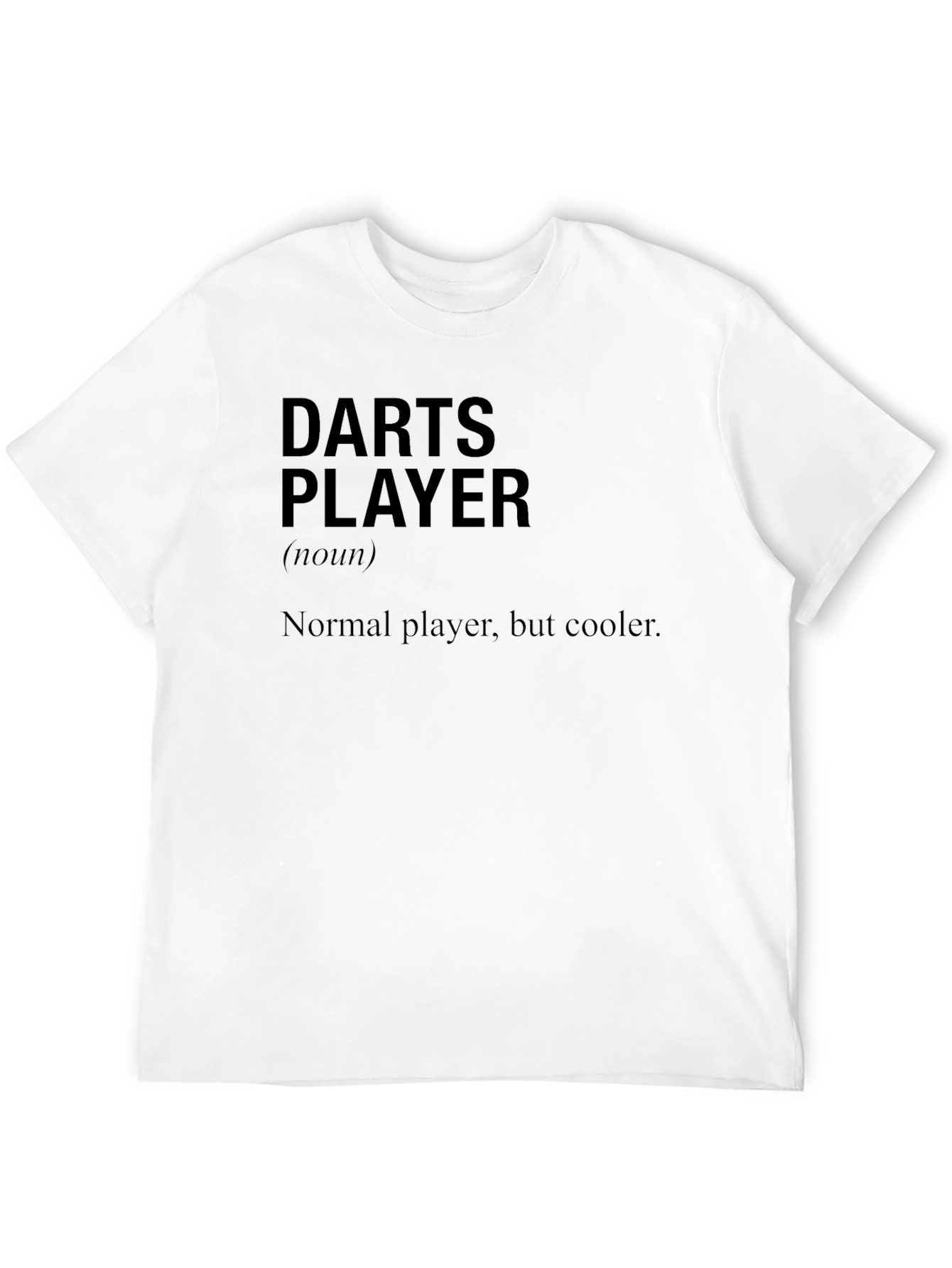 Darts Player Graphic Tee - Cool & Casual
