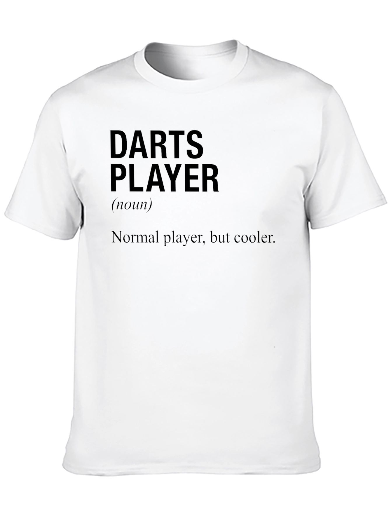 Darts Player Graphic Tee - Cool & Casual