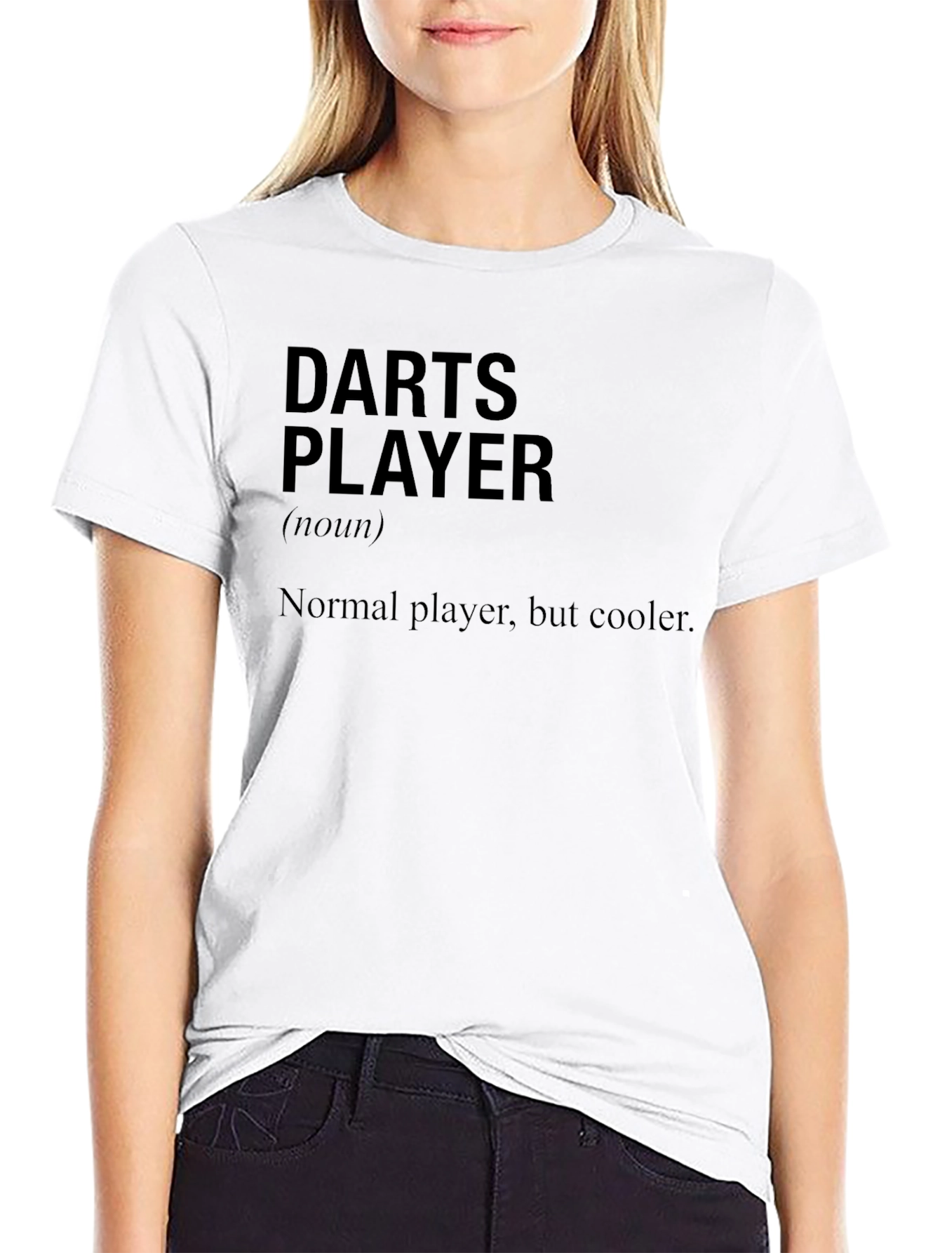 Darts Player Graphic Tee - Cool & Casual