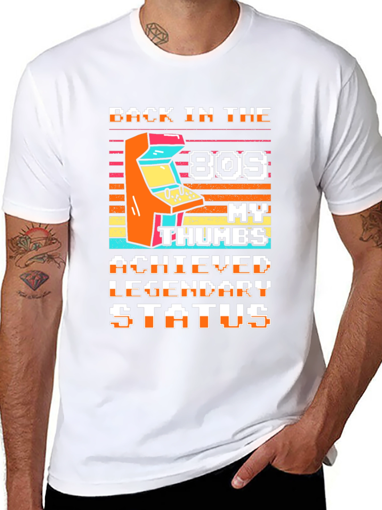 Retro 80s Arcade Gamer T-Shirt