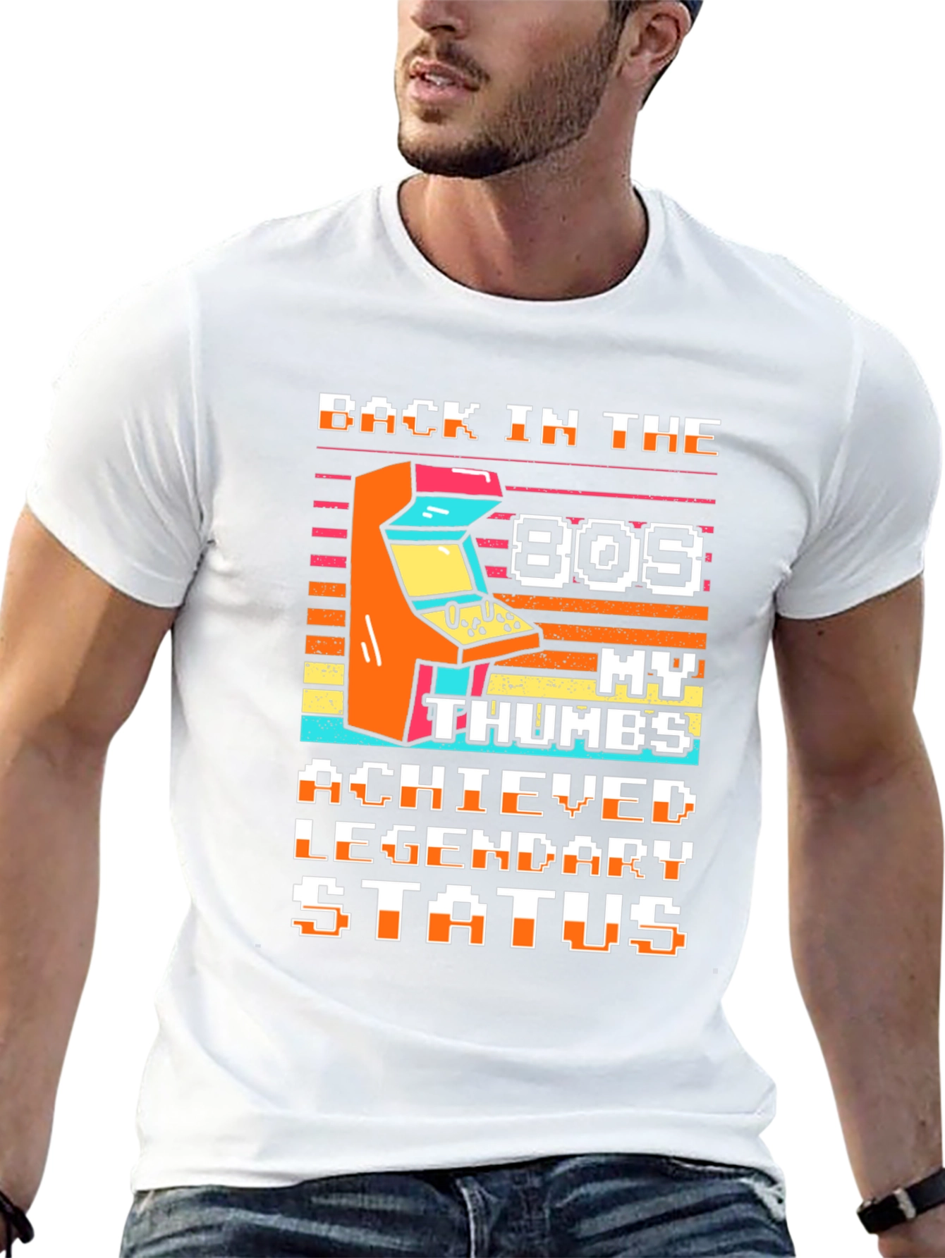 Retro 80s Arcade Gamer T-Shirt