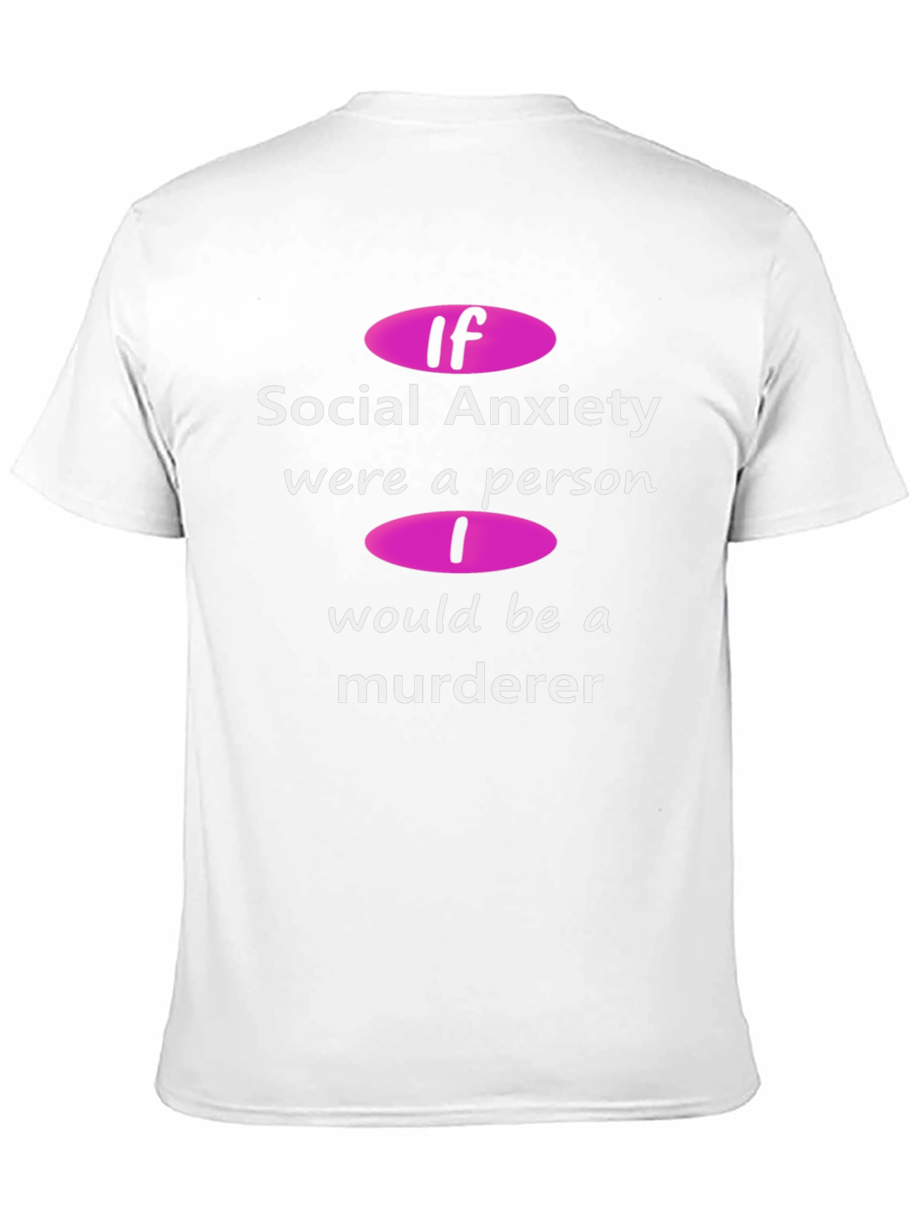 Social Anxiety Humor T-Shirt