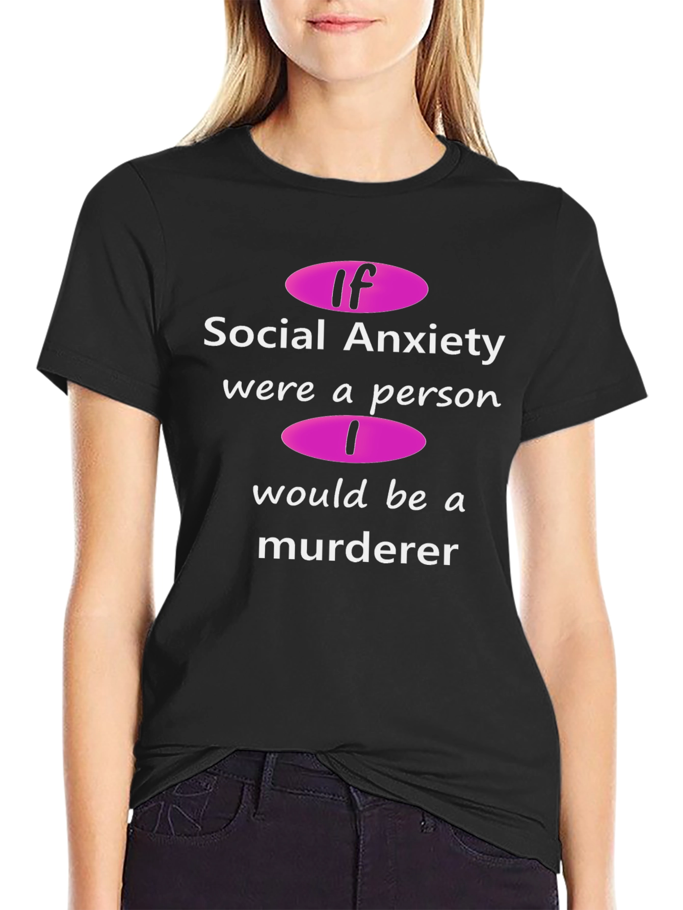 Social Anxiety Humor T-Shirt