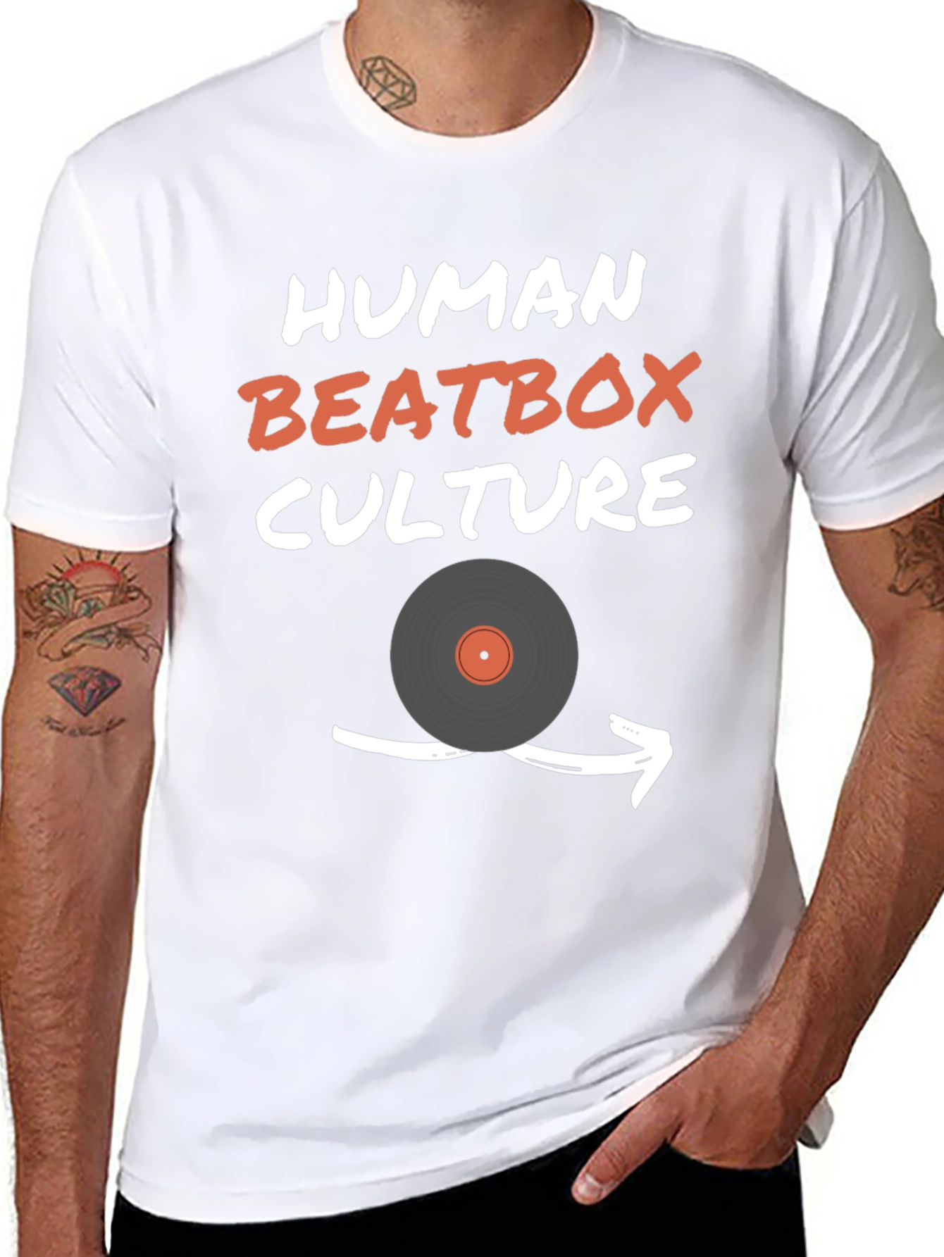 Human Beatbox Culture Graphic Tee