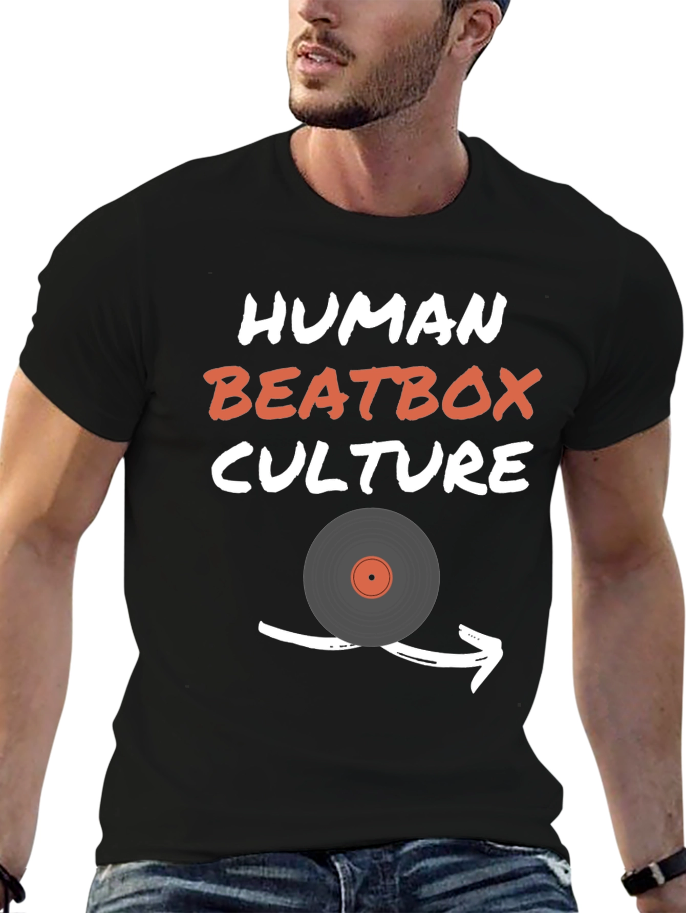 Human Beatbox Culture Graphic Tee