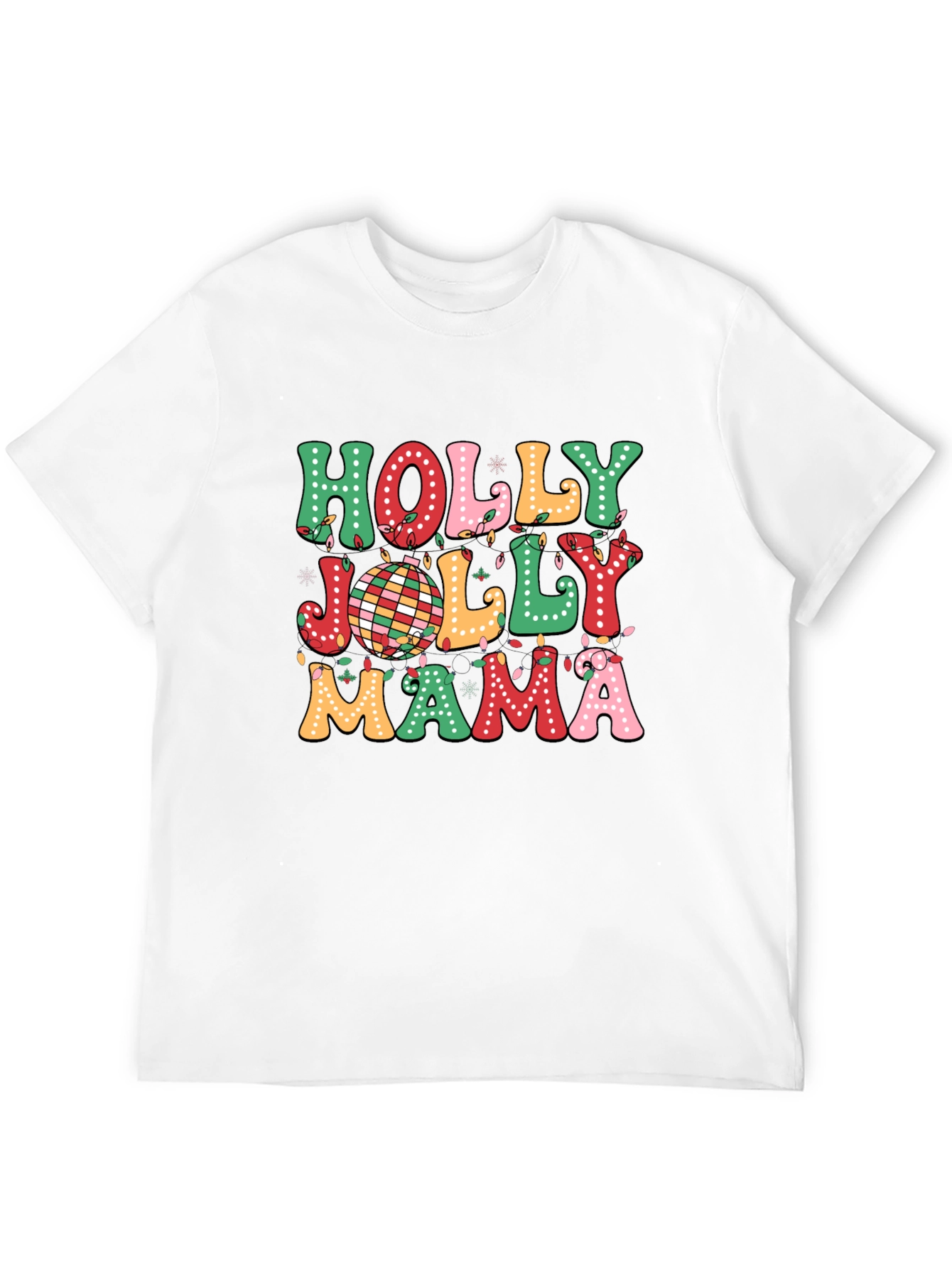 Holly Jolly Mama Graphic Tee