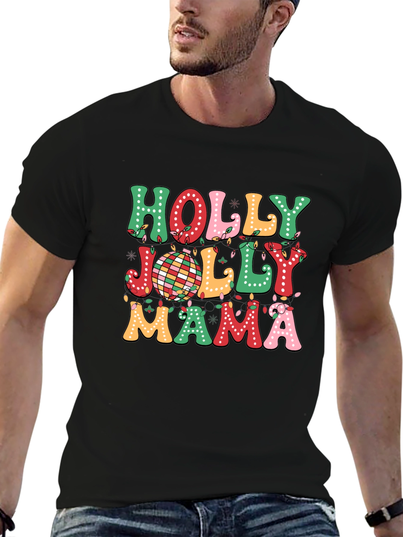 Holly Jolly Mama Graphic Tee