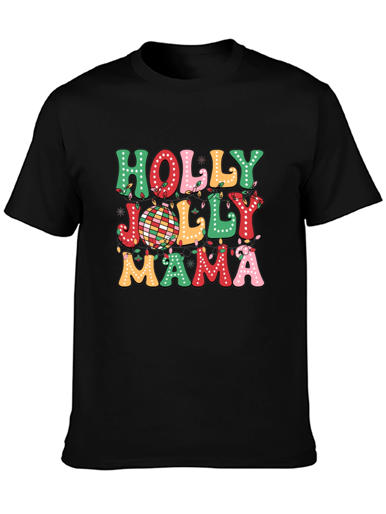 Holly Jolly Mama Graphic Tee