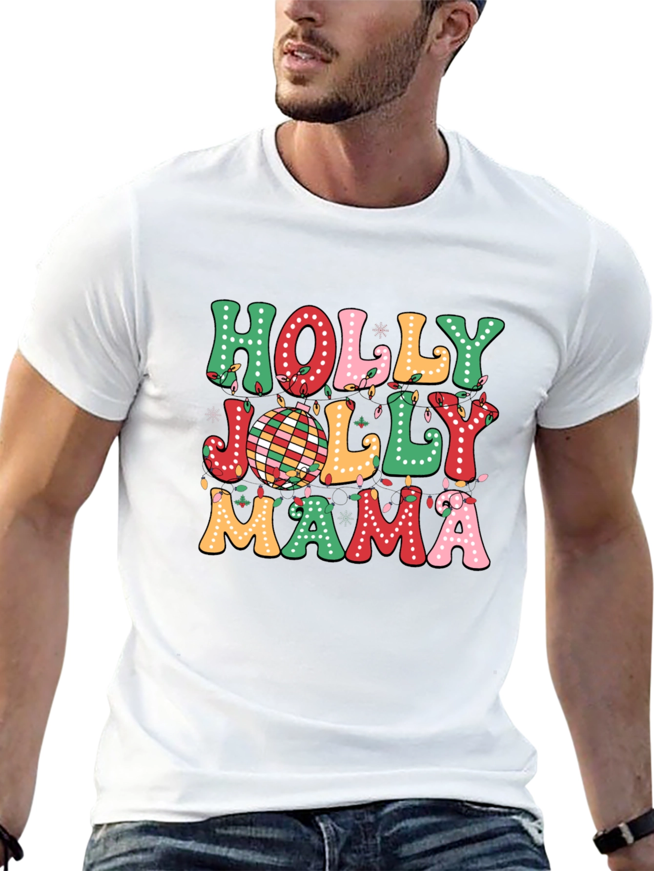 Holly Jolly Mama Graphic Tee