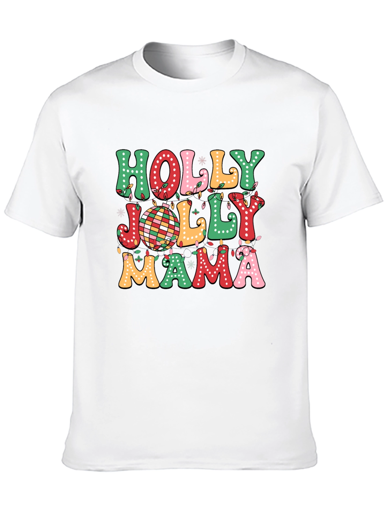 Holly Jolly Mama Graphic Tee