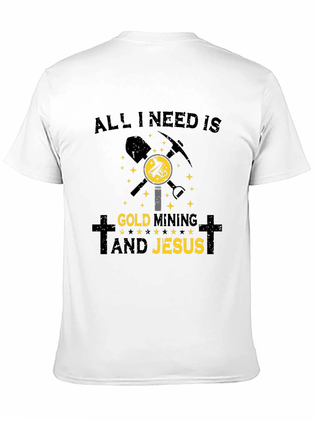 Gold Mining & Jesus T-Shirt