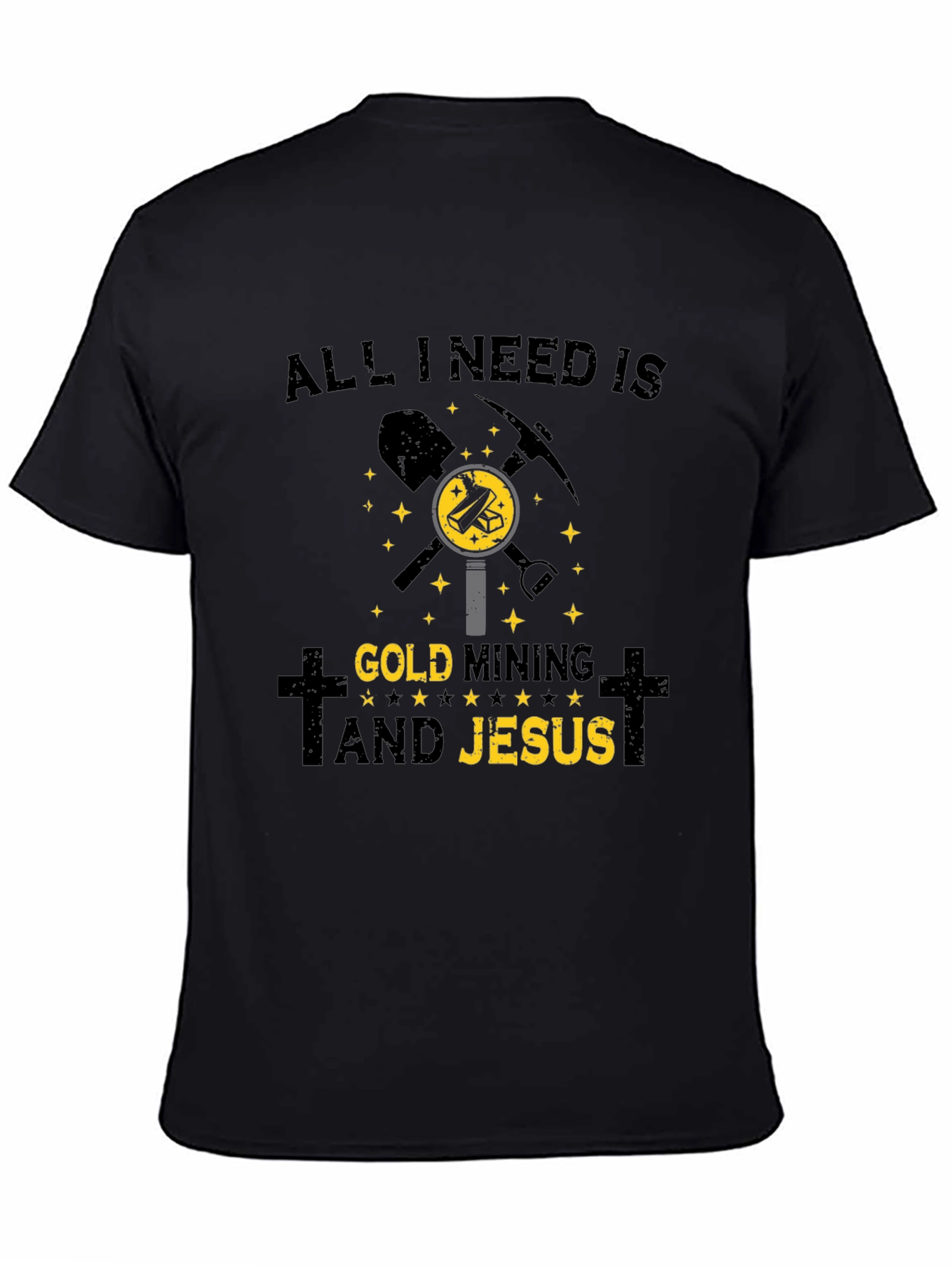 Gold Mining & Jesus T-Shirt