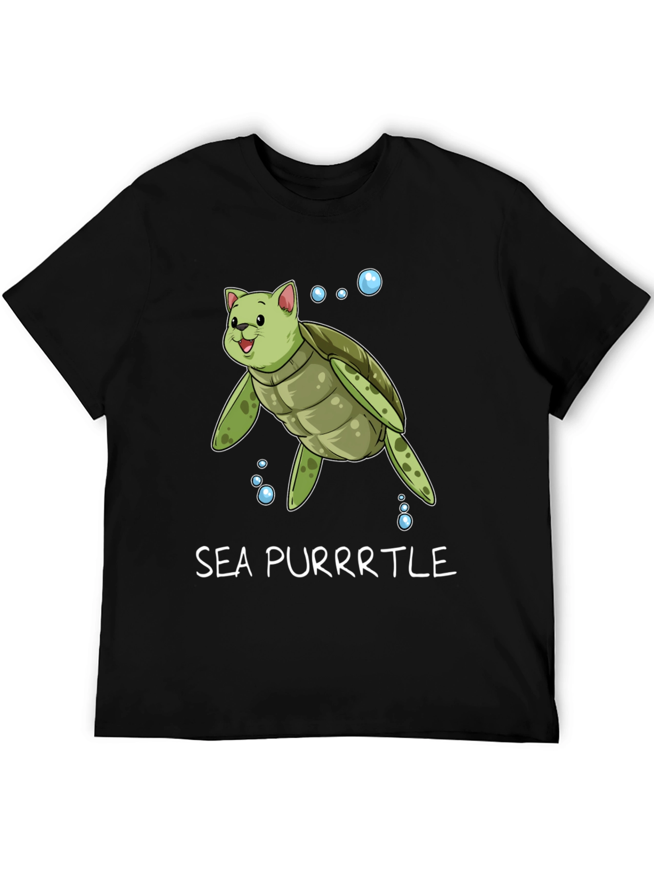 Sea Purrtle T-Shirt - Cat Turtle Hybrid