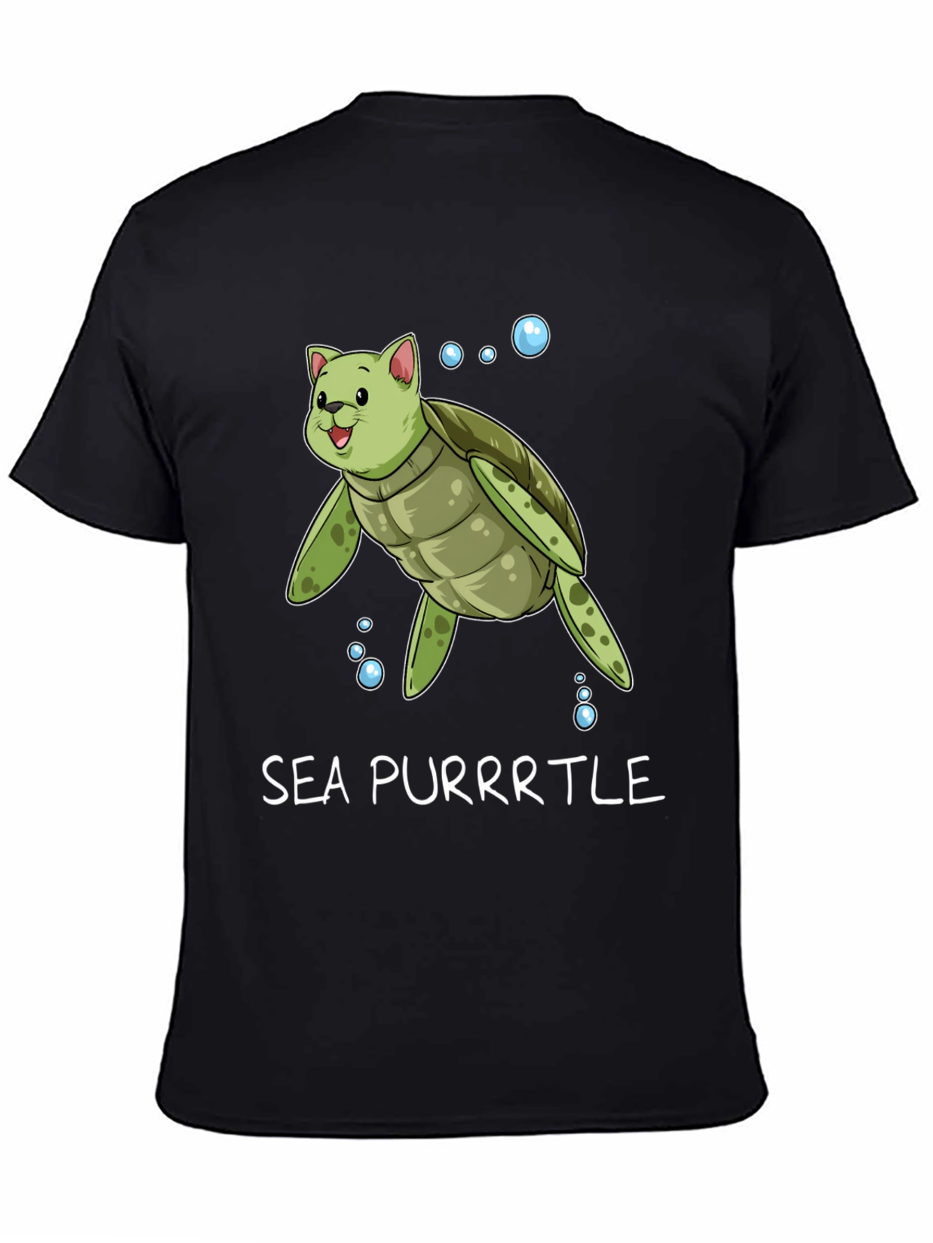 Sea Purrtle T-Shirt - Cat Turtle Hybrid