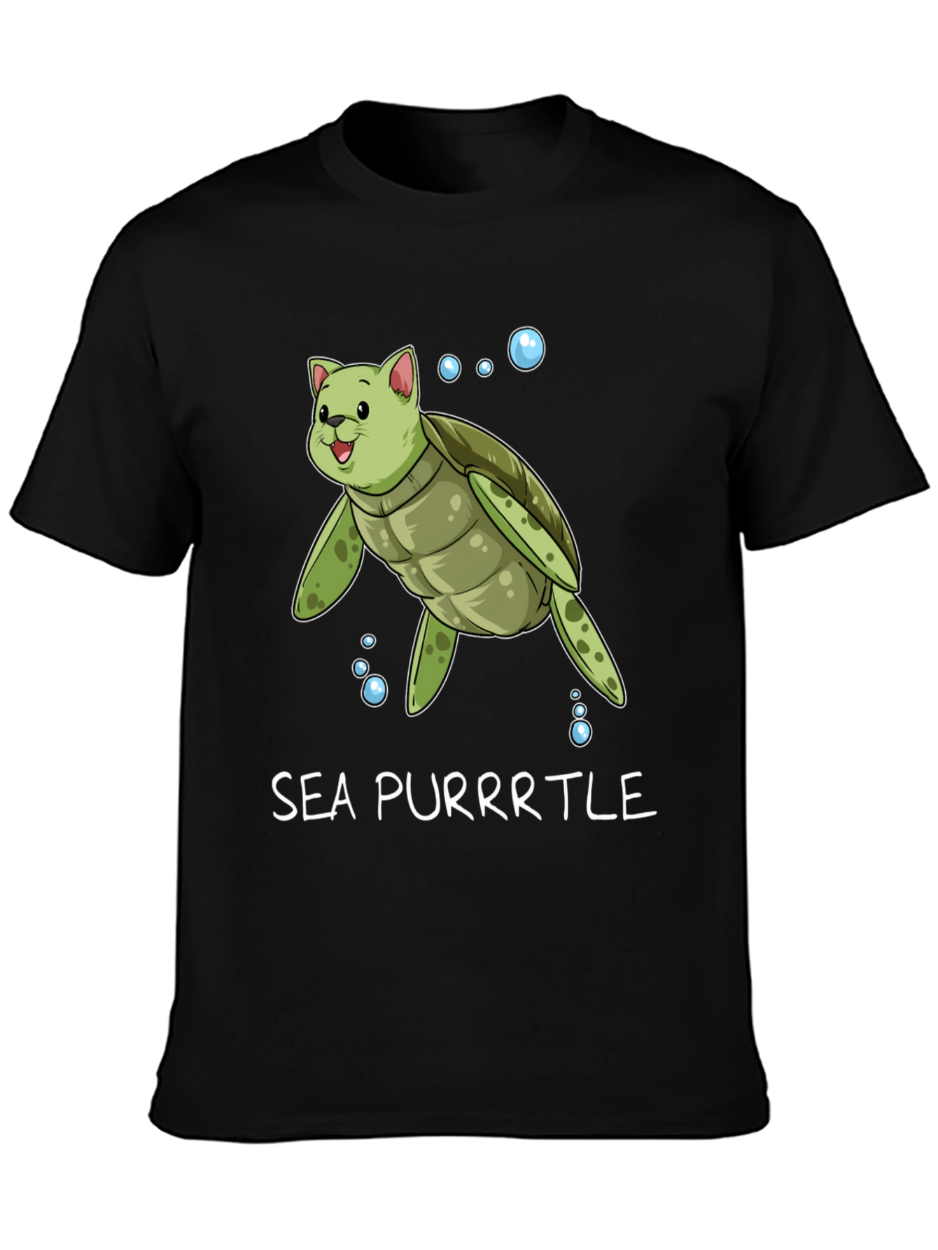 Sea Purrtle T-Shirt - Cat Turtle Hybrid