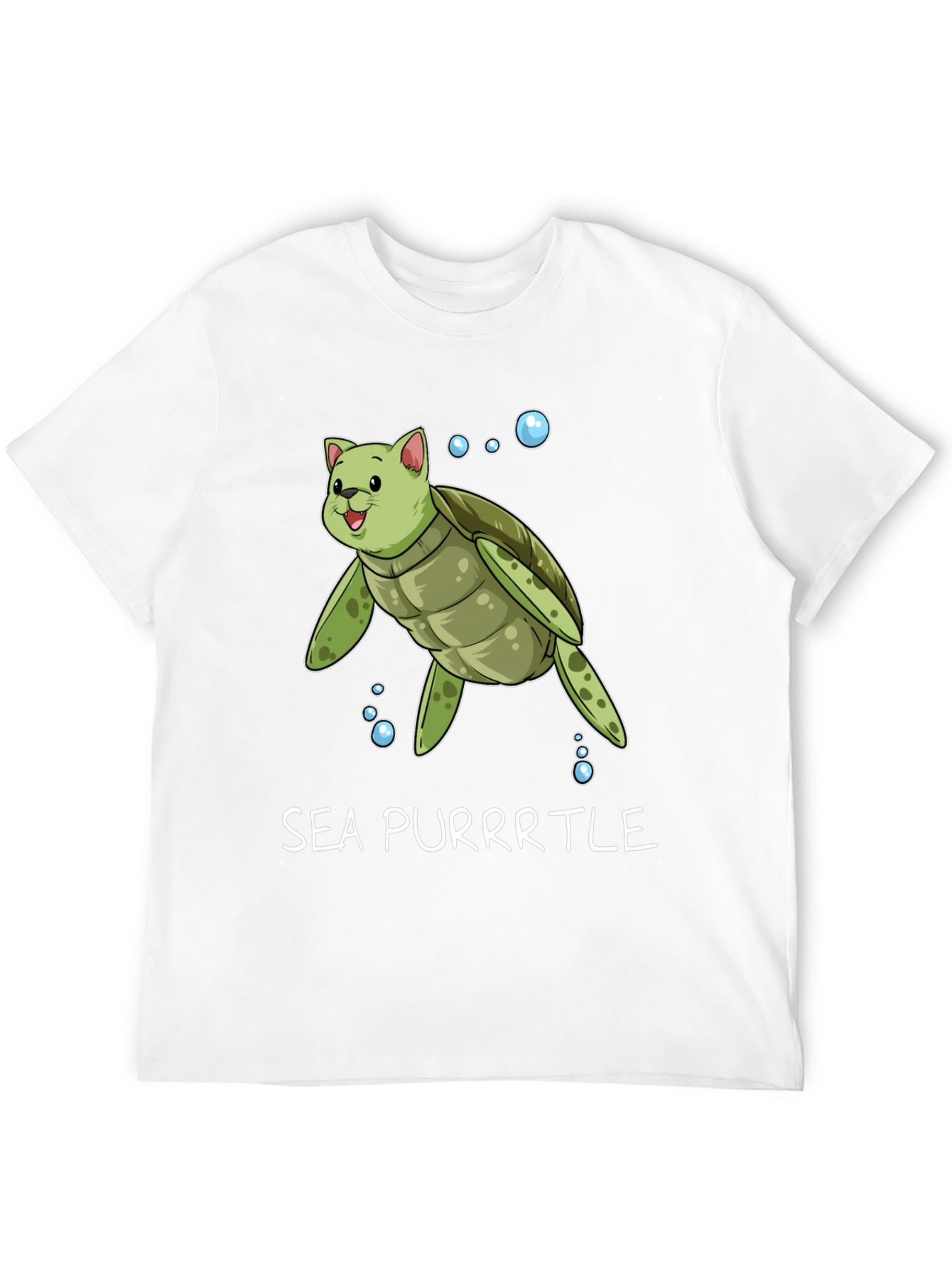 Sea Purrtle T-Shirt - Cat Turtle Hybrid