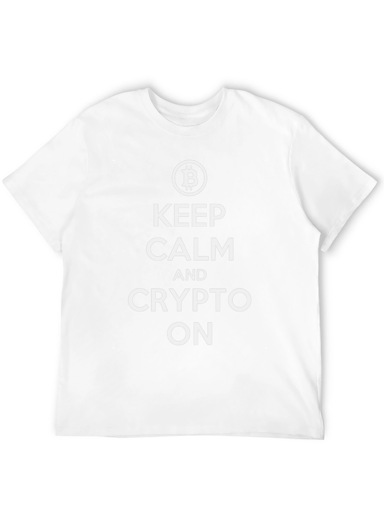 Keep Calm and Crypto On T-Shirt