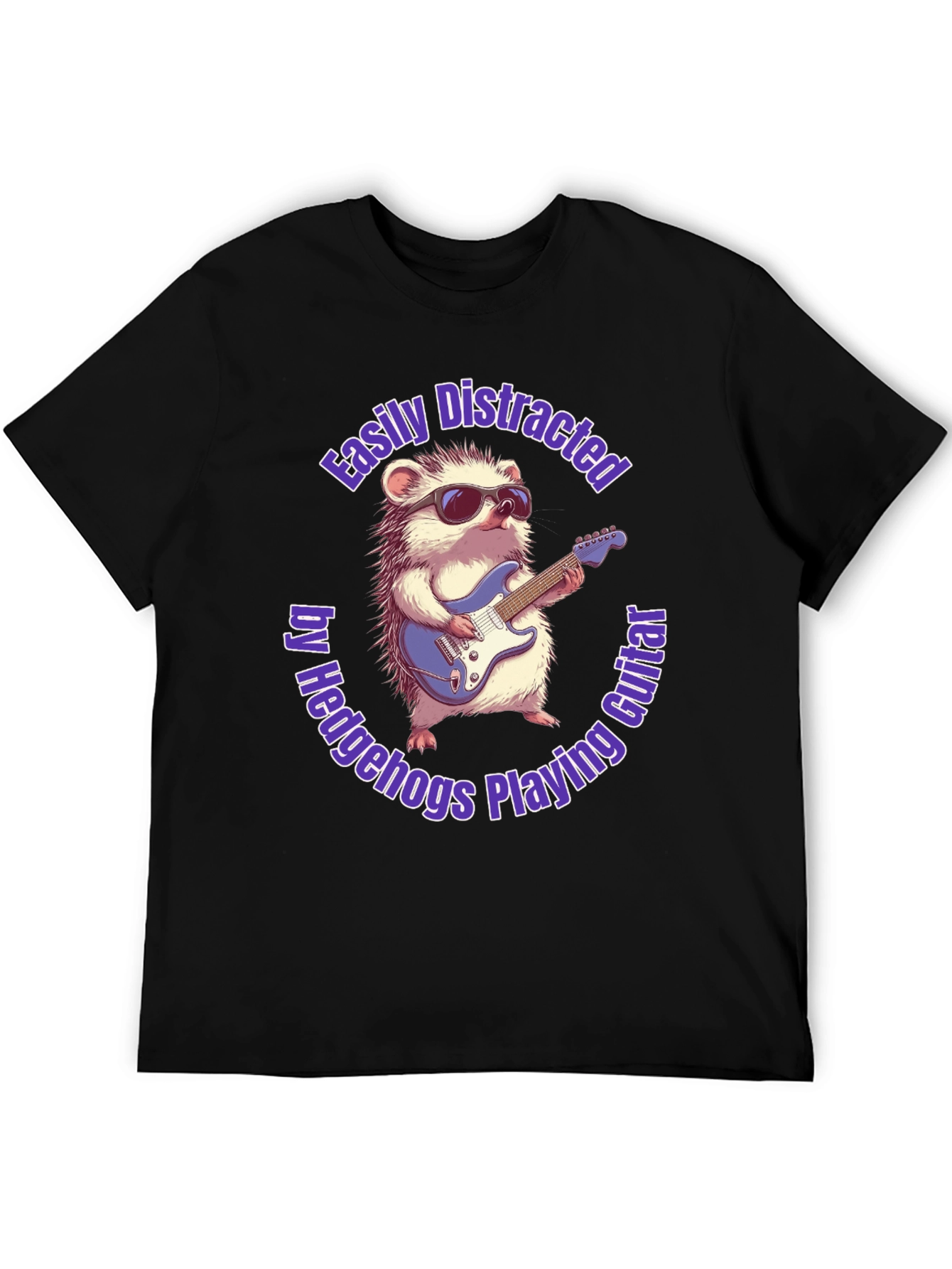 Hedgehog Guitarist T-Shirt