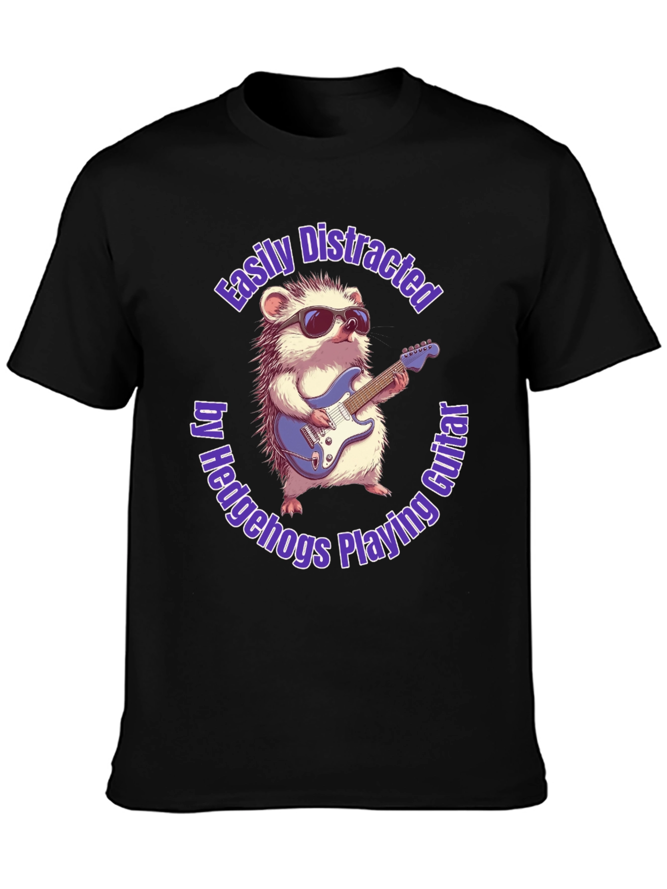Hedgehog Guitarist T-Shirt