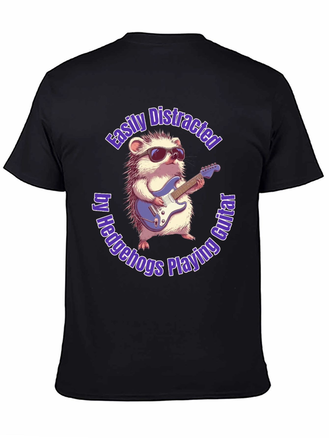 Hedgehog Guitarist T-Shirt