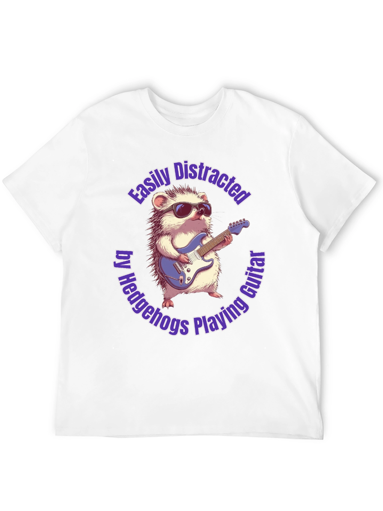 Hedgehog Guitarist T-Shirt