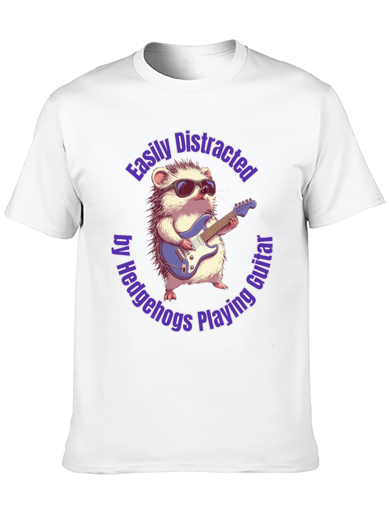 Hedgehog Guitarist T-Shirt