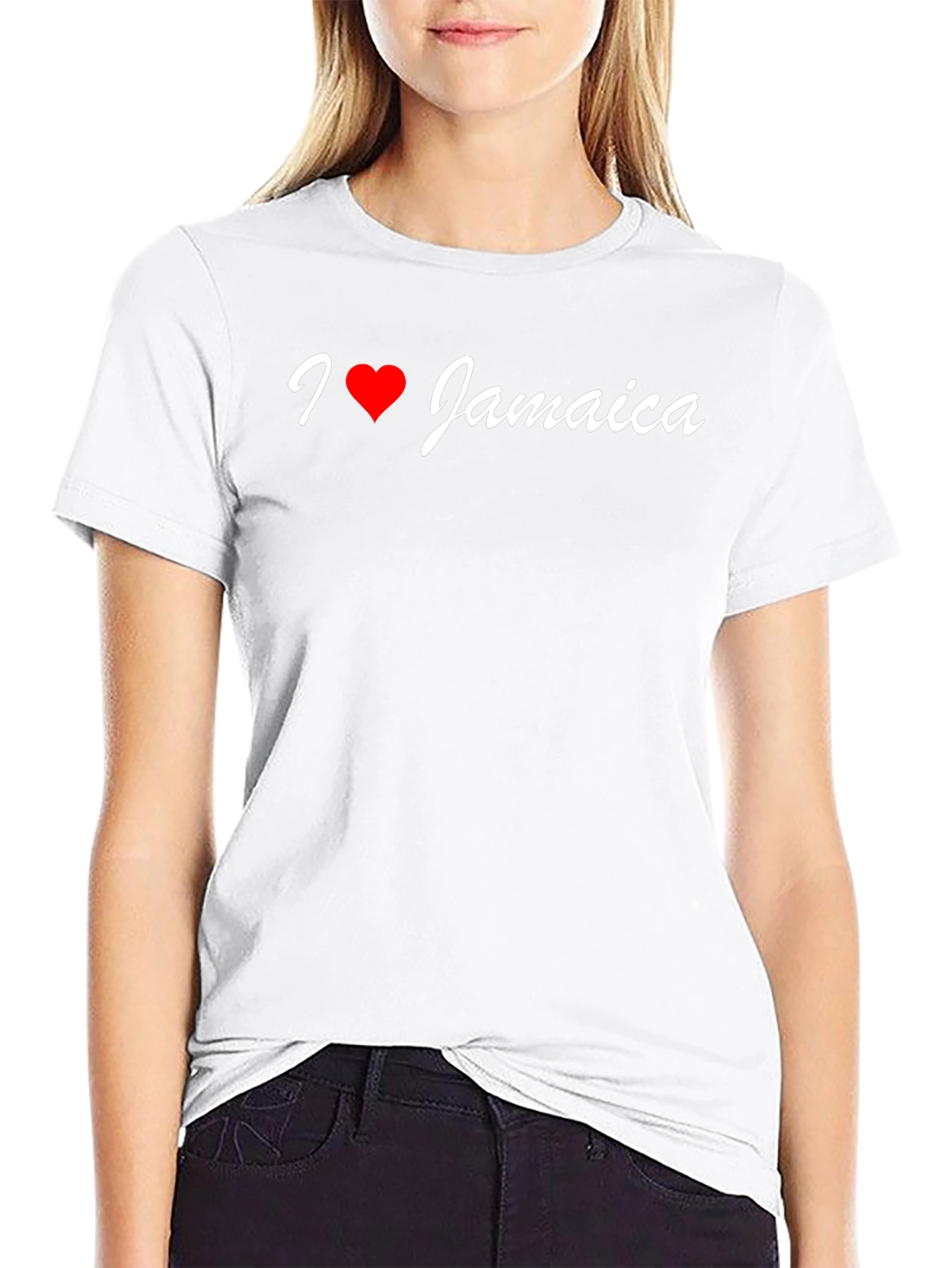 I Love Jamaica T-Shirt - Graphic Tee