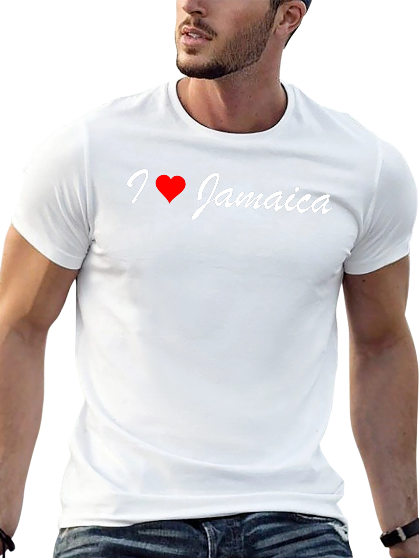 I Love Jamaica T-Shirt - Graphic Tee