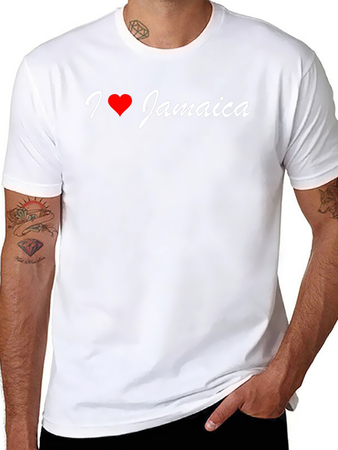 I Love Jamaica T-Shirt - Graphic Tee