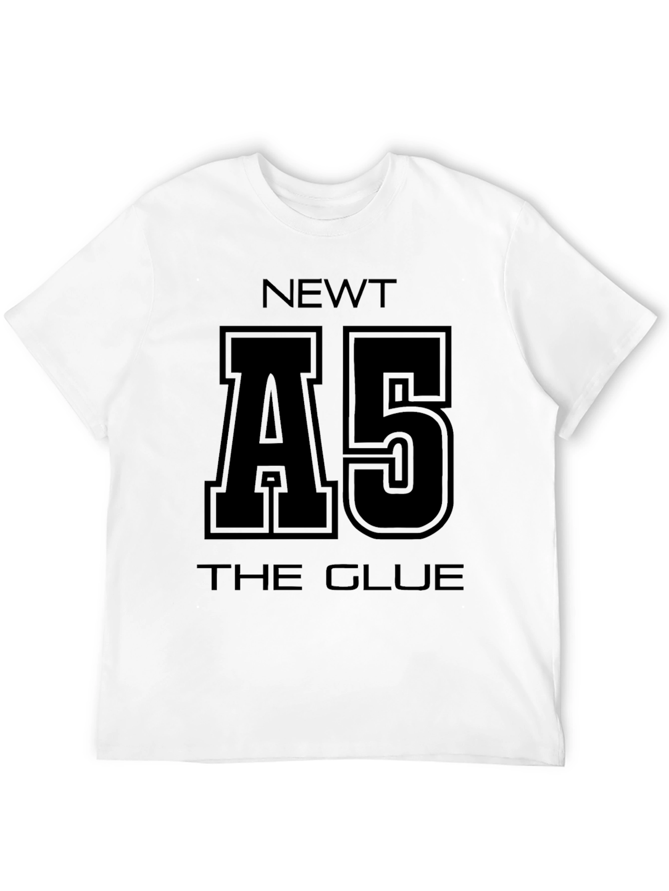 Newt A5 The Glue Black Graphic T-Shirt