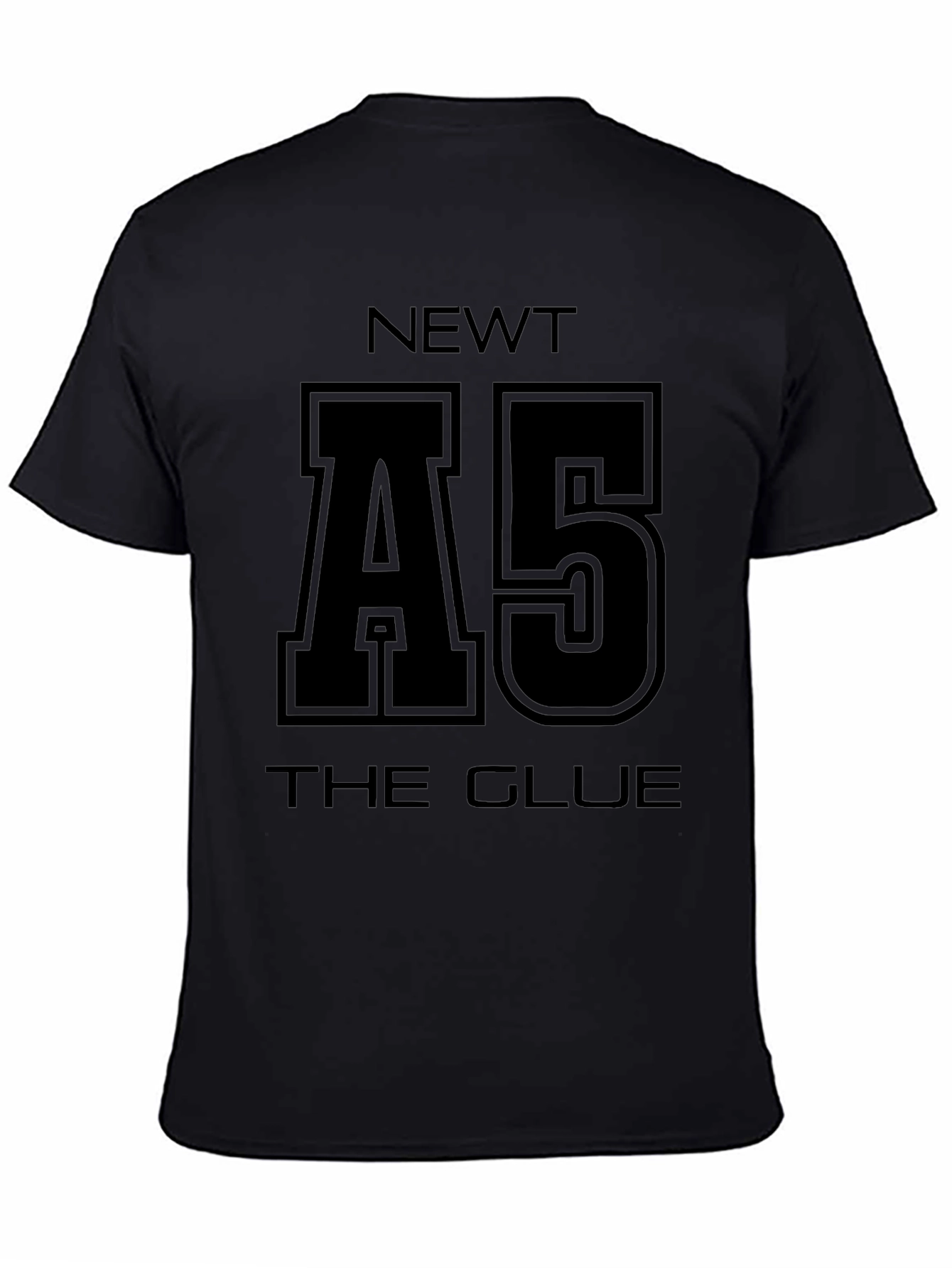 Newt A5 The Glue Black Graphic T-Shirt