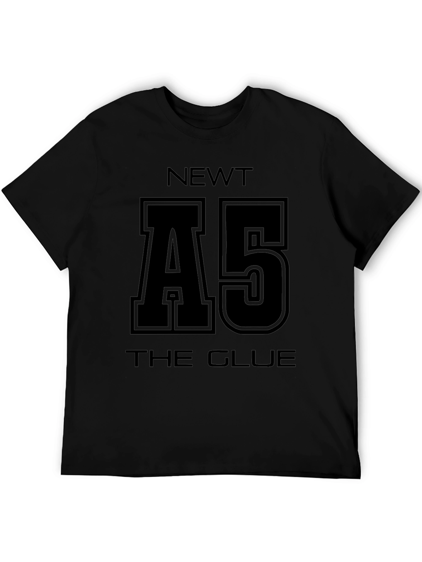 Newt A5 The Glue Black Graphic T-Shirt