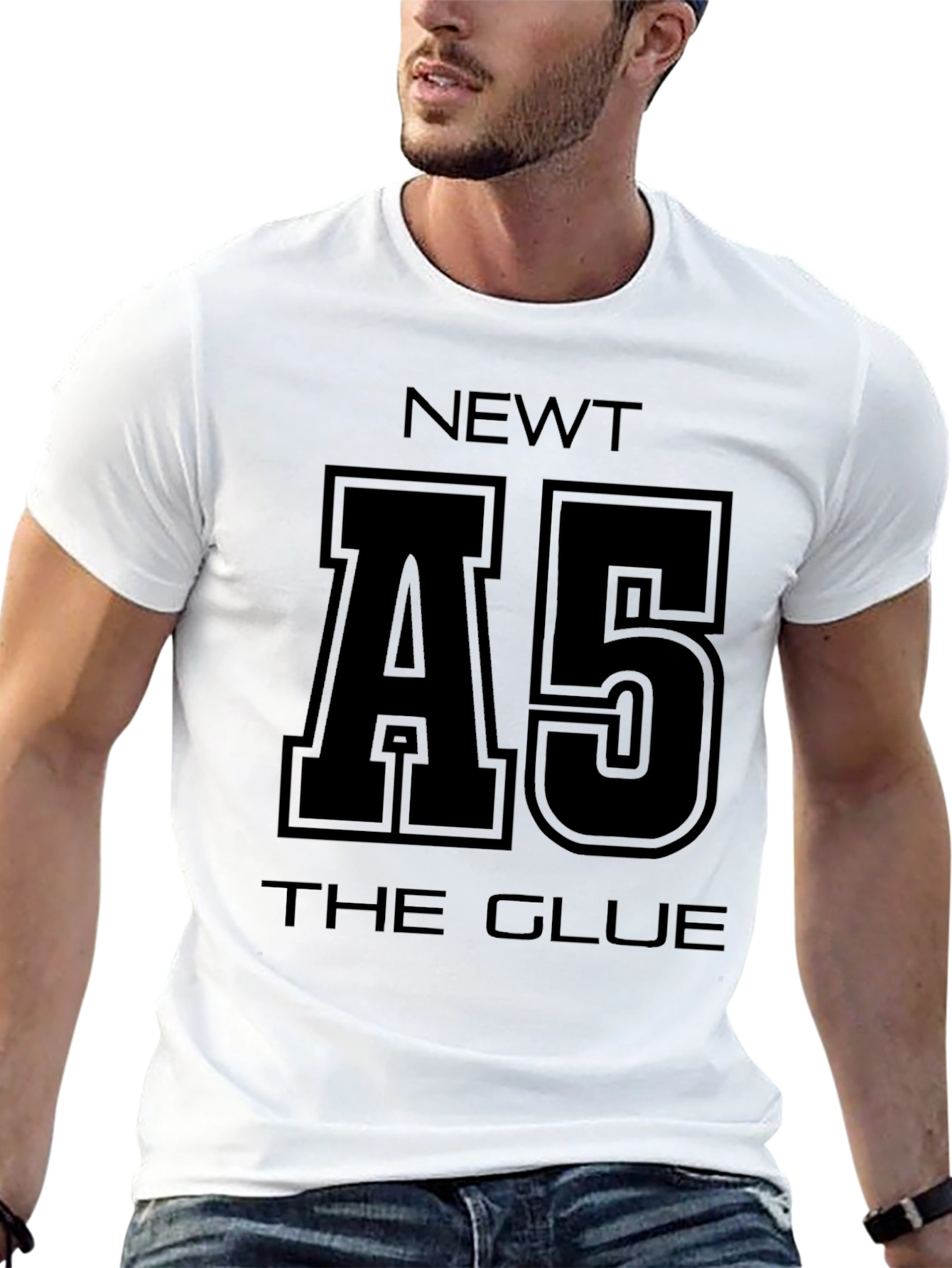 Newt A5 The Glue Black Graphic T-Shirt