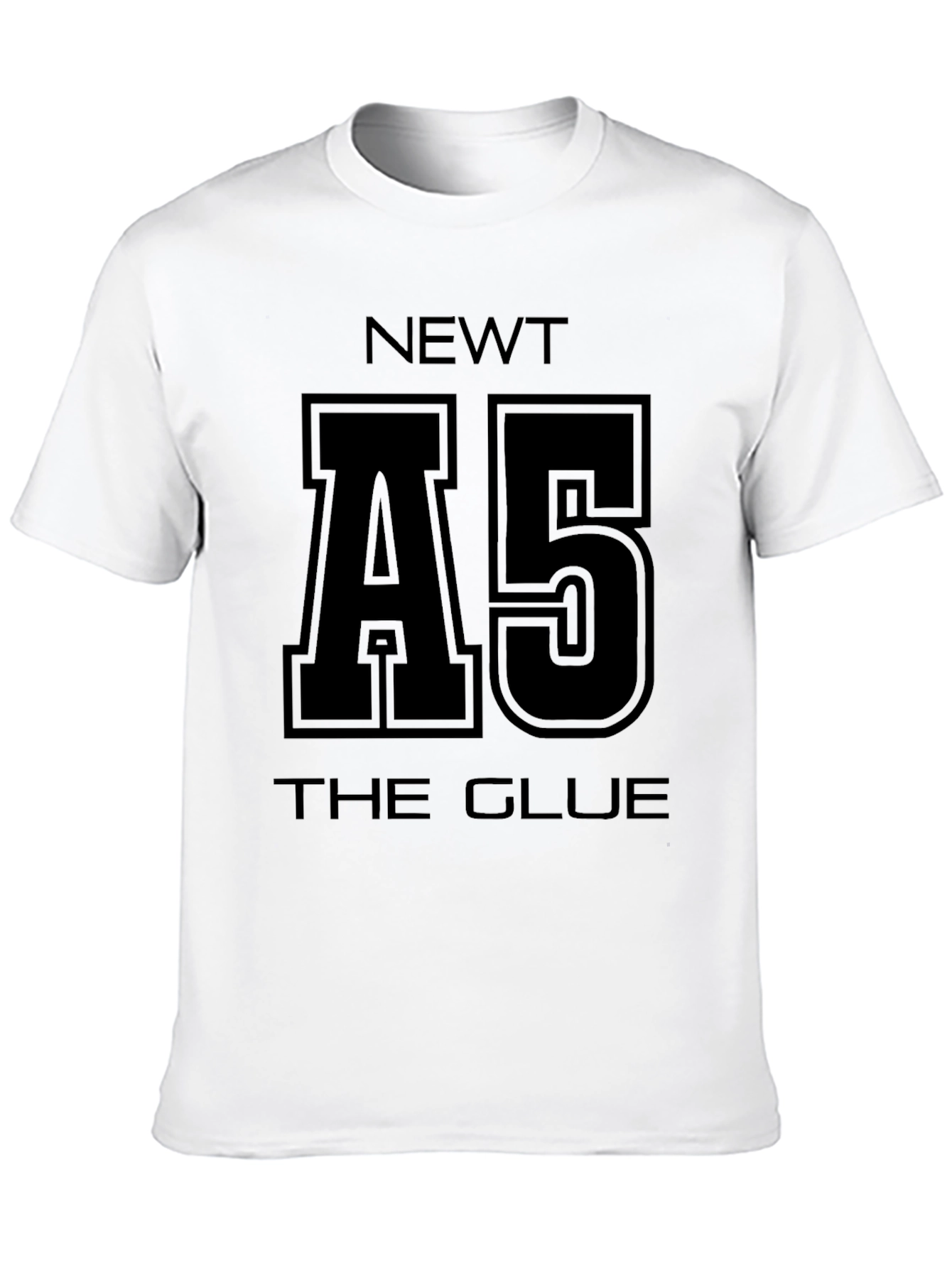 Newt A5 The Glue Black Graphic T-Shirt