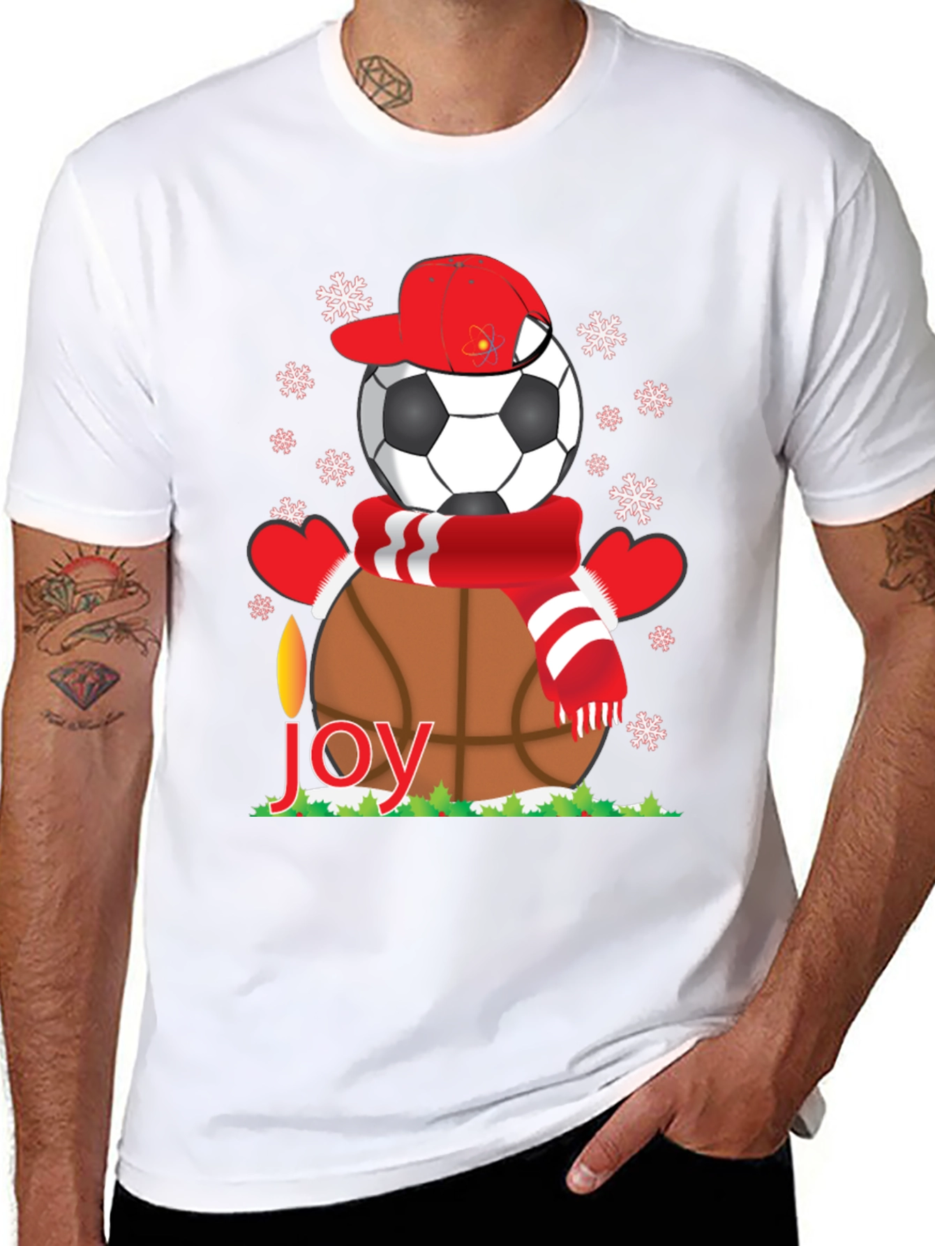 Festive Sports Holiday T-Shirt