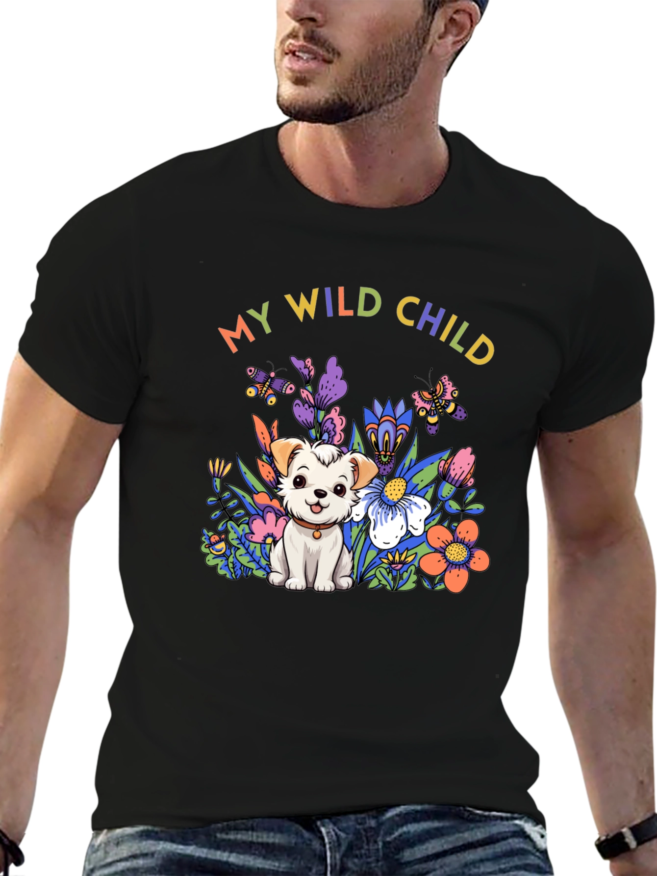 My Wild Child Dog Graphic Tee