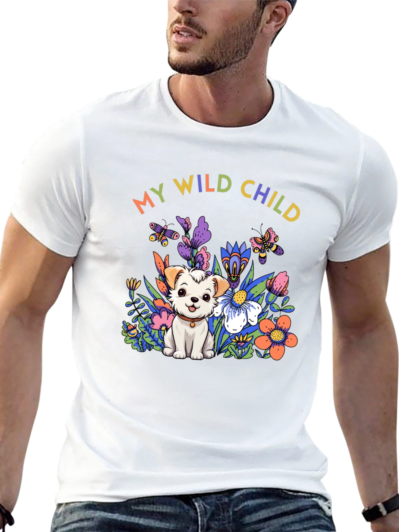 My Wild Child Dog Graphic Tee