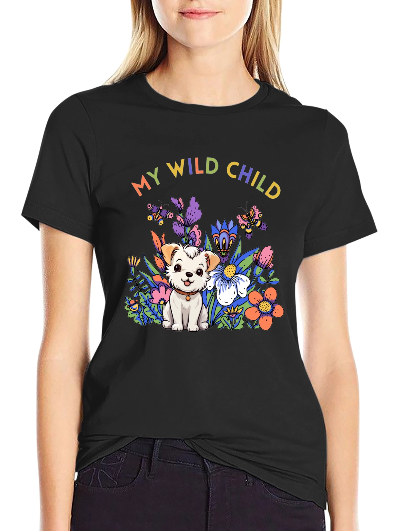 My Wild Child Dog Graphic Tee