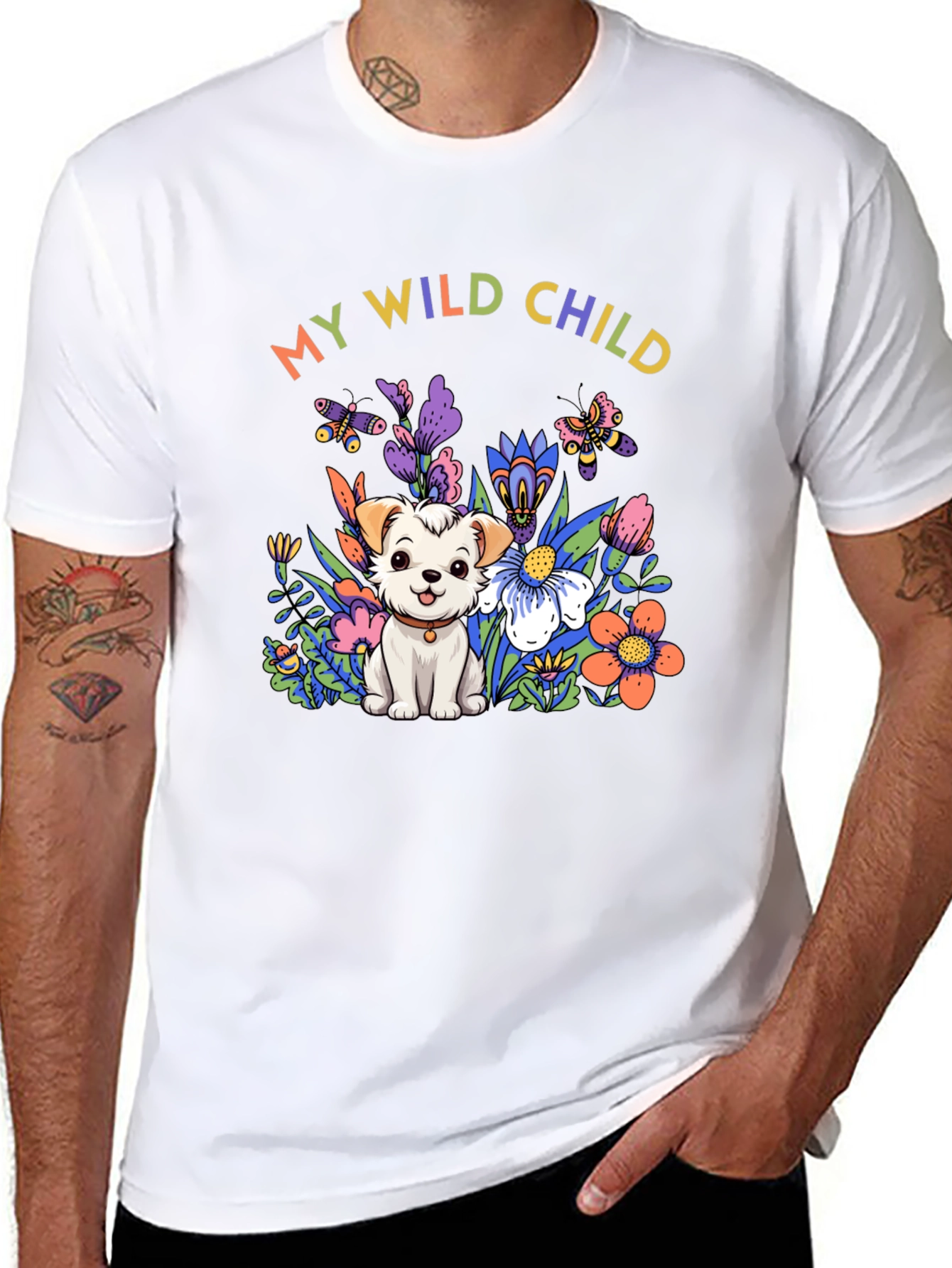 My Wild Child Dog Graphic Tee