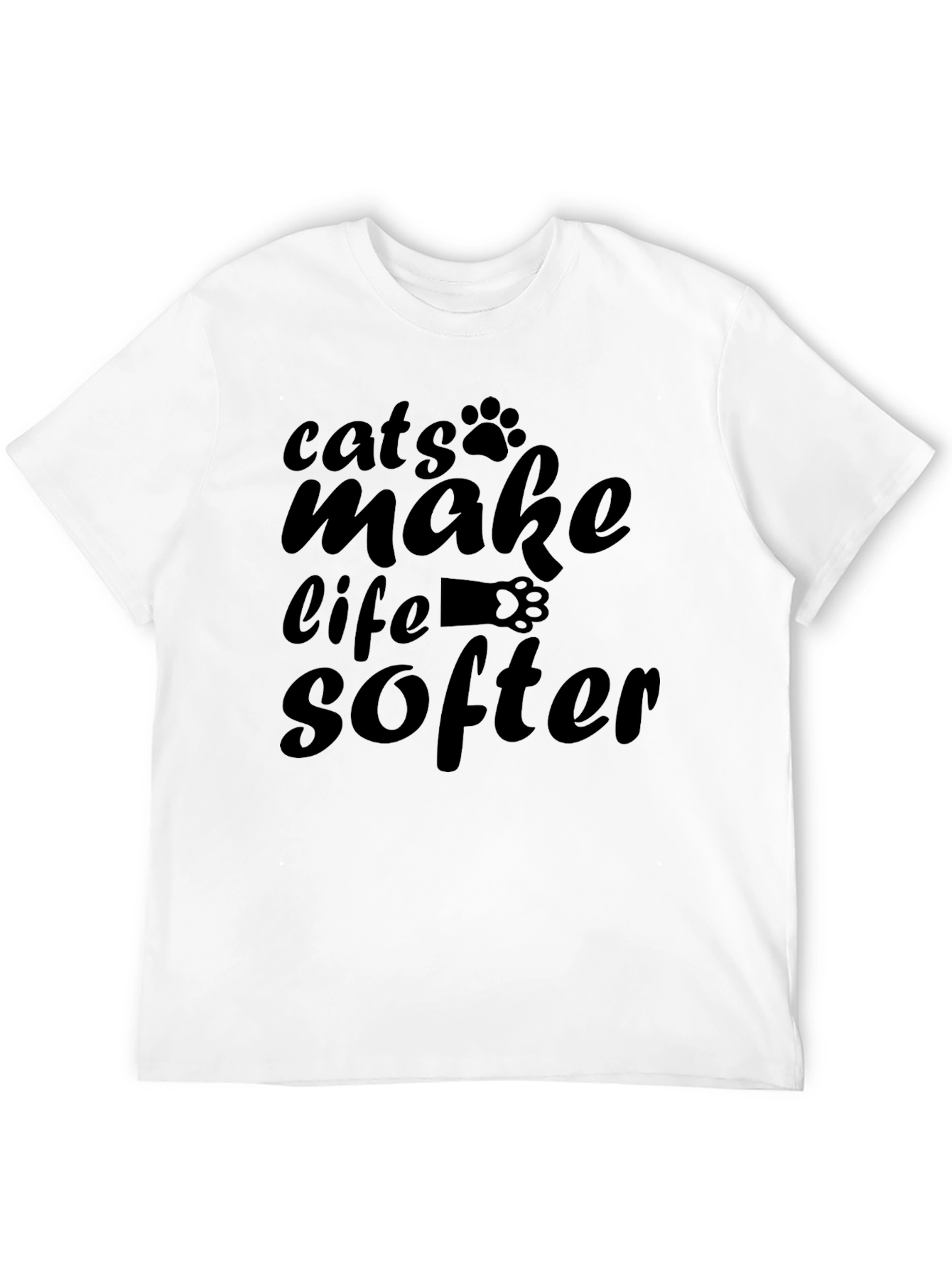 Cats Make Life Softer T-Shirt