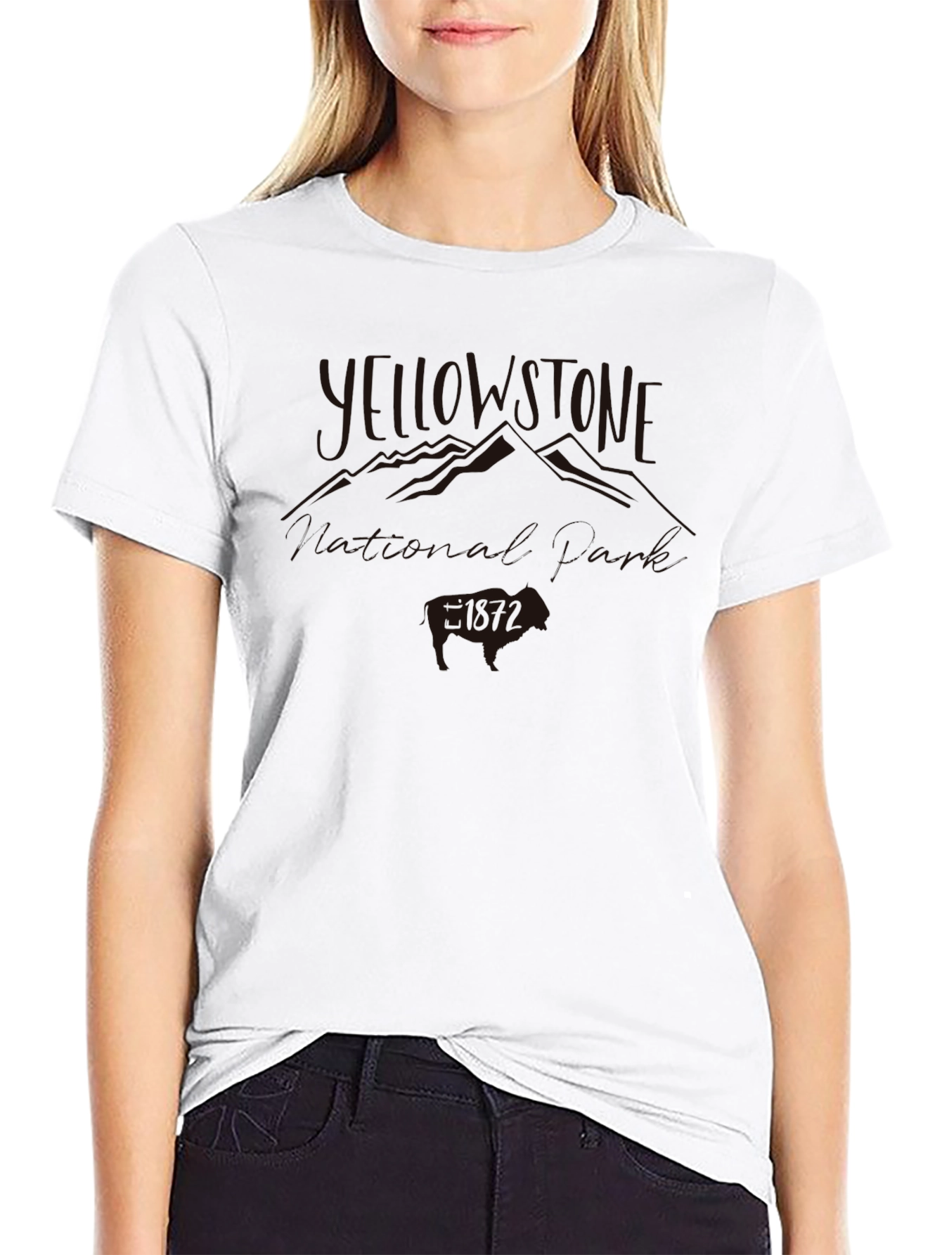 Mens Black Graphic T-Shirt