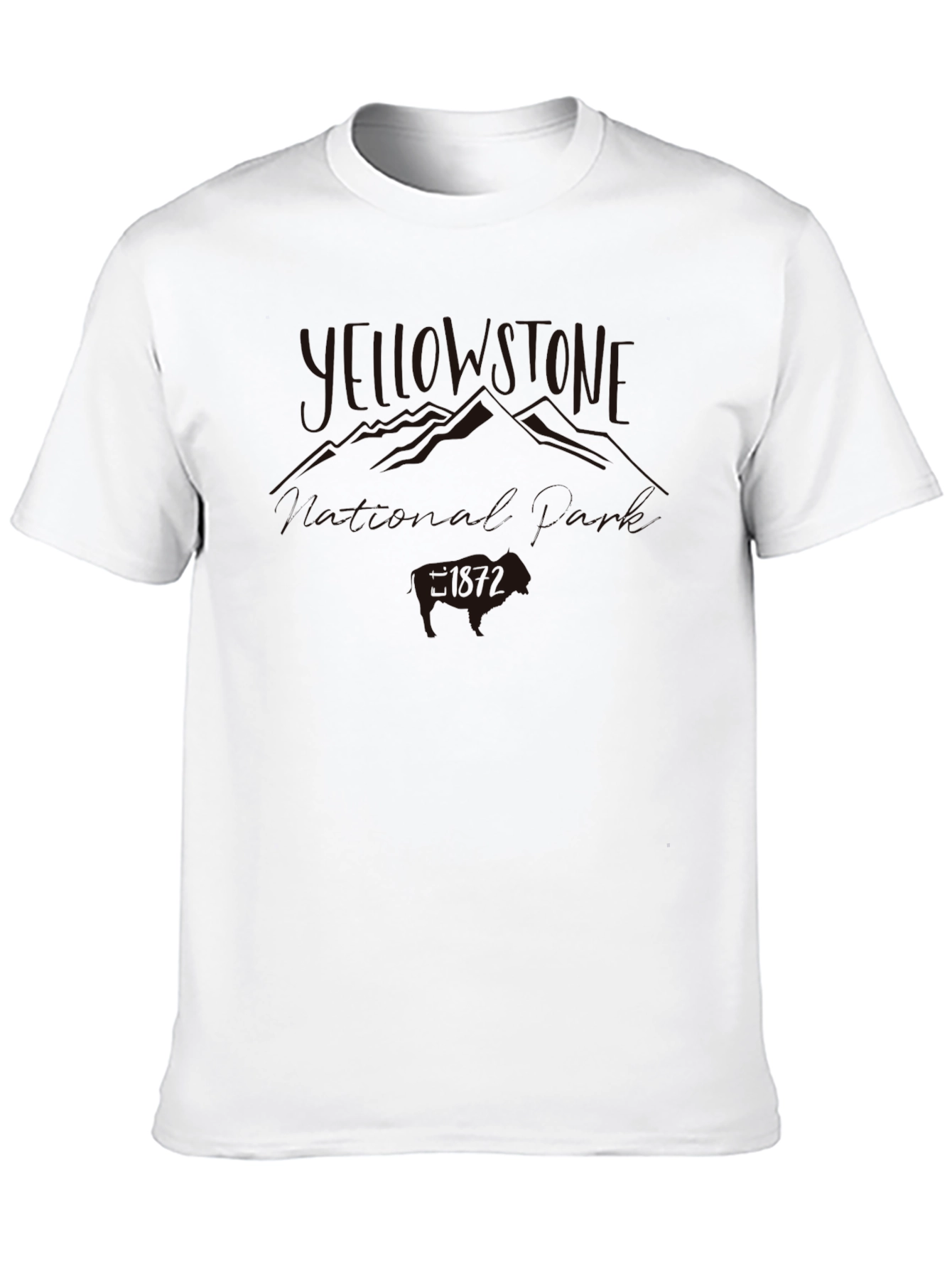 Mens Black Graphic T-Shirt