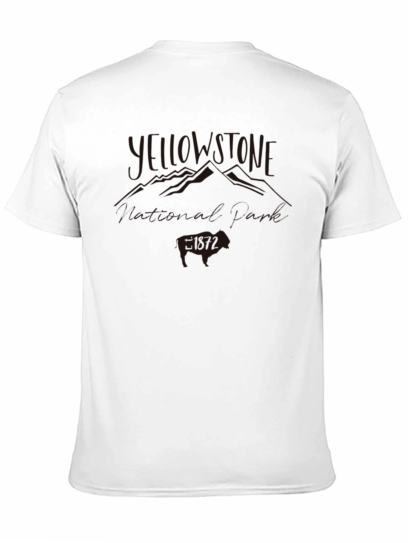 Mens Black Graphic T-Shirt