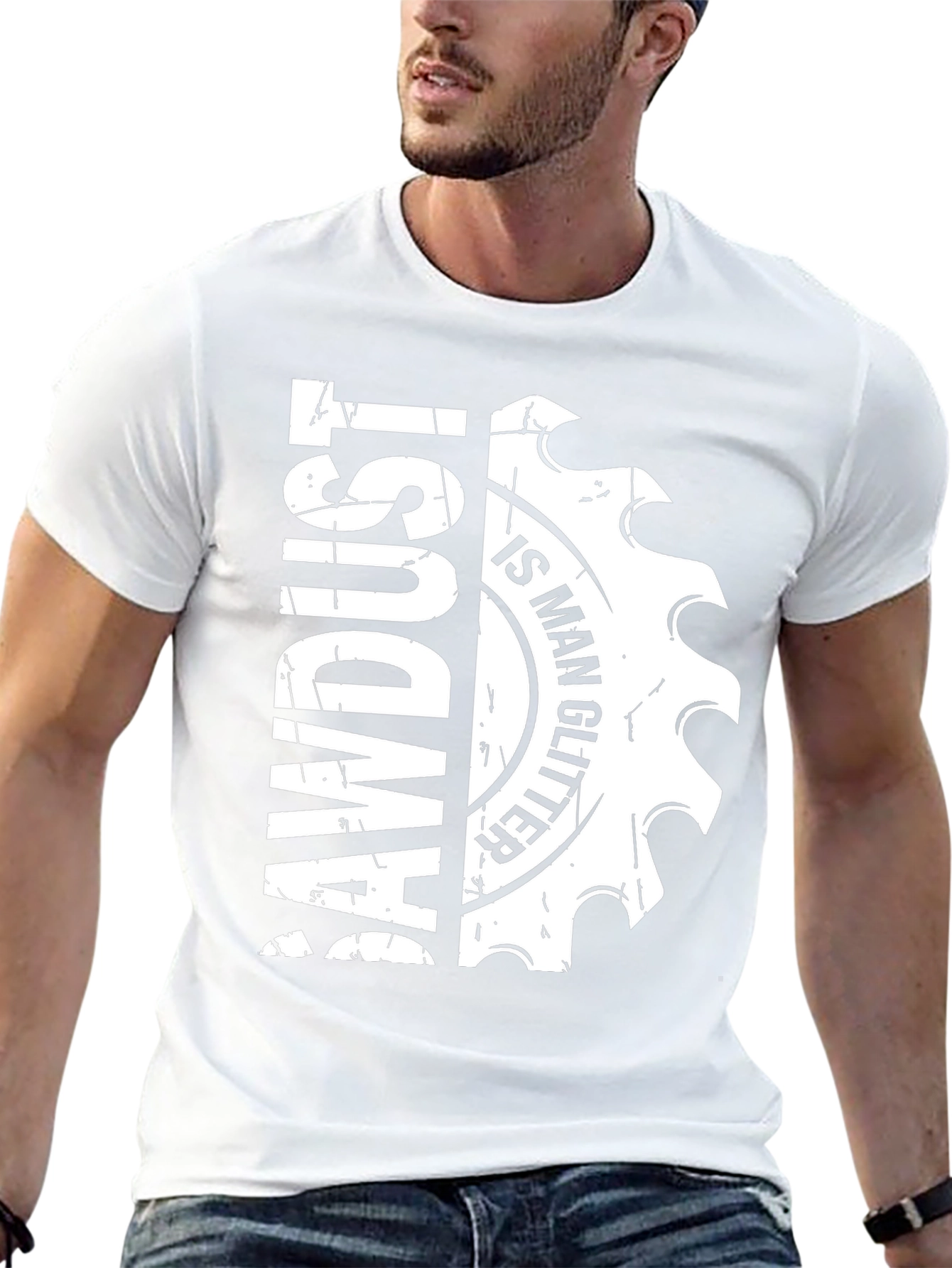 Sawdust Man Glitter T-Shirt