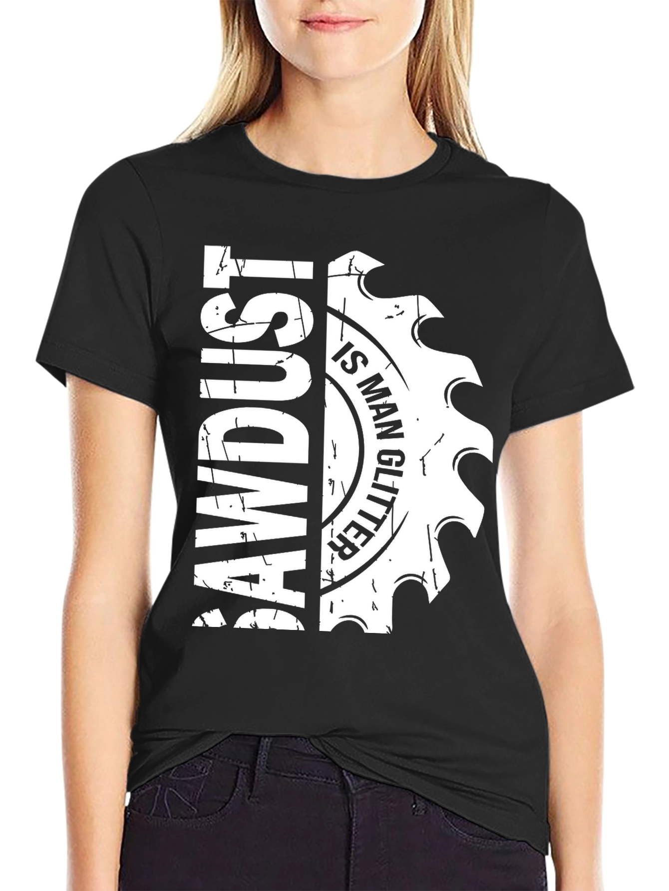 Sawdust Man Glitter T-Shirt