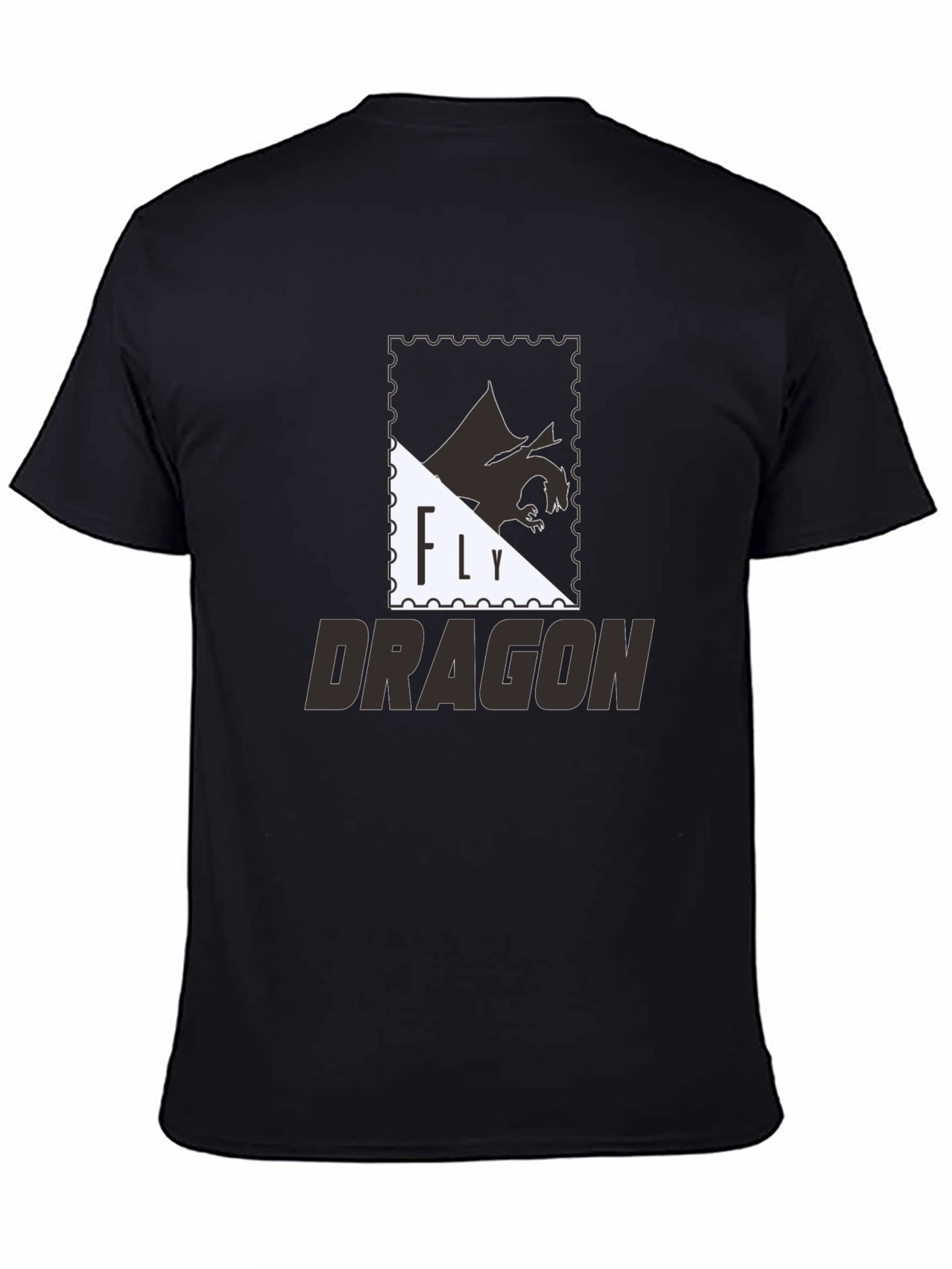Fly Dragon Graphic Tee - Premium Comfort